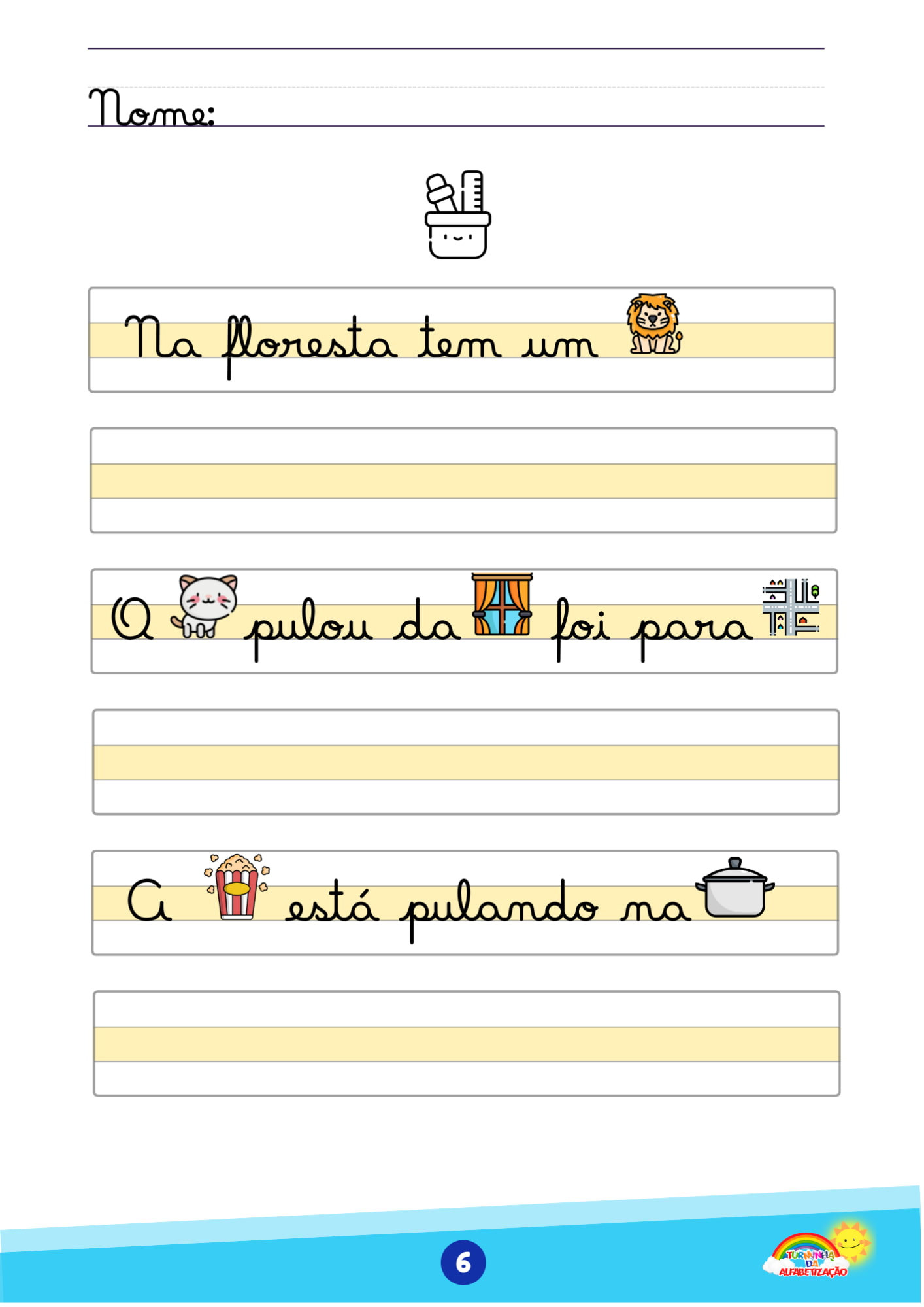 AMOSTRA GRÁTIS - TURMINHA DA ALFABETIZAÇÃO (26)