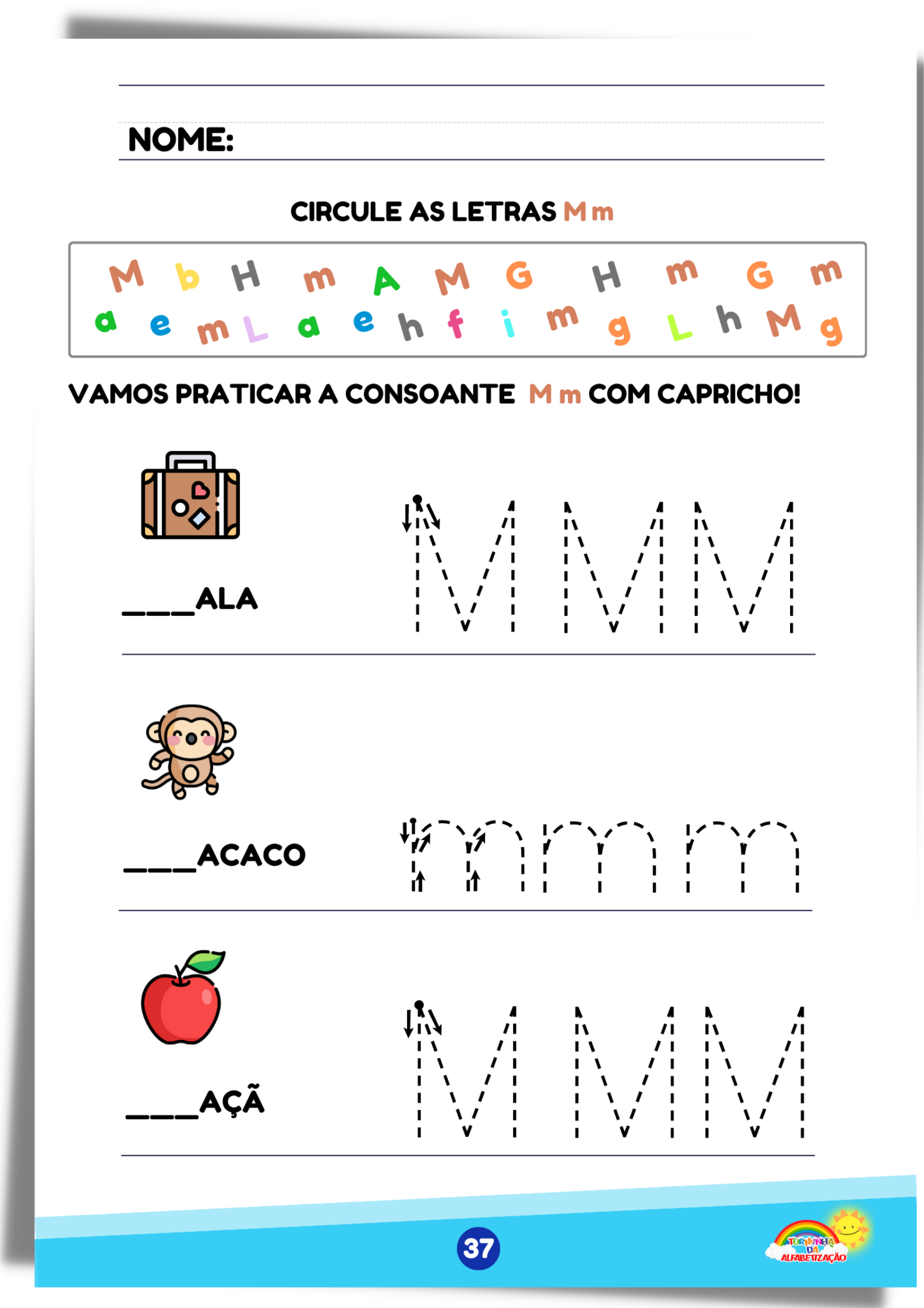 Kit caligrafia - Letra cursiva e bastão - Imagem 3