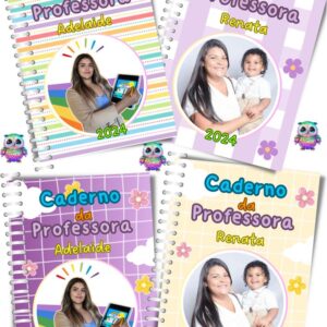 Caderno da Professora 2024 - 365 Dias+ Sondagem Diagnóstica 🍎📚