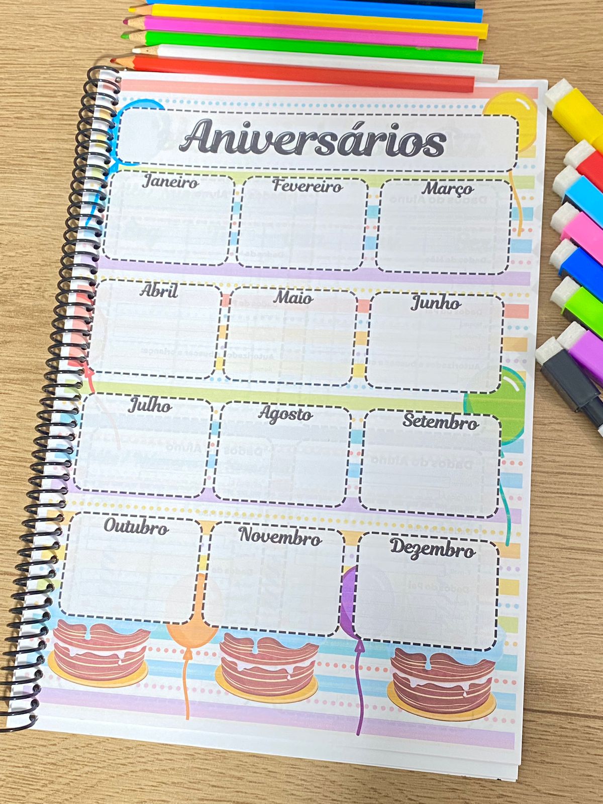 Caderno da Professora 2024 - 365 Dias+ Sondagem Diagnóstica 🍎📚 - Imagem 8