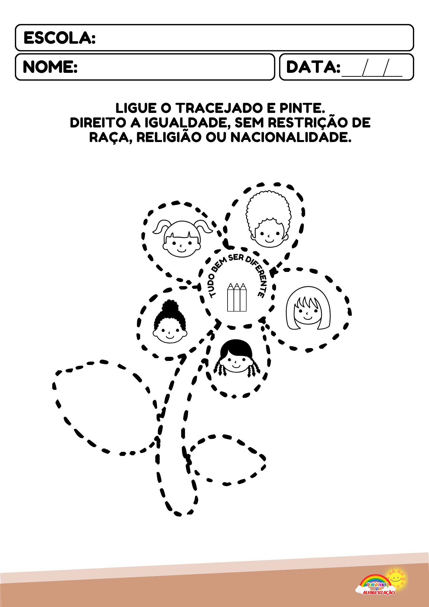 cartaz A4 mes da consciencia negra educativo escolar impresso marrom - 18