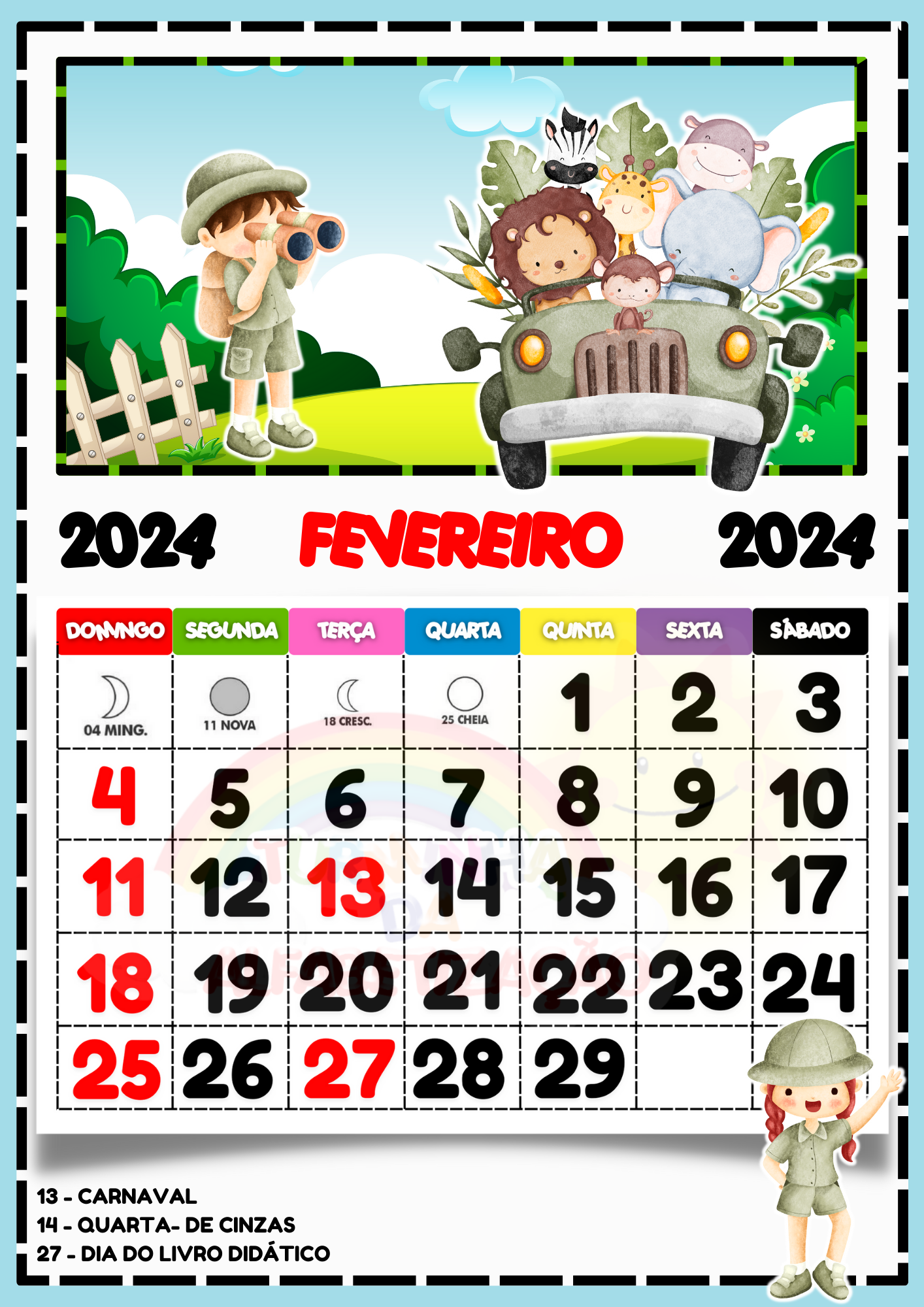 Calendário escolar 2024 datas para celebrar na escola - 3