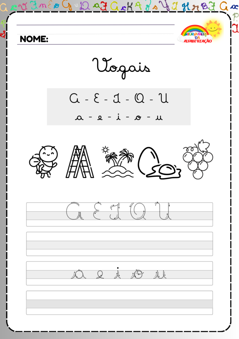 CALIGRAFIA - VOCABULÁRIO (1)