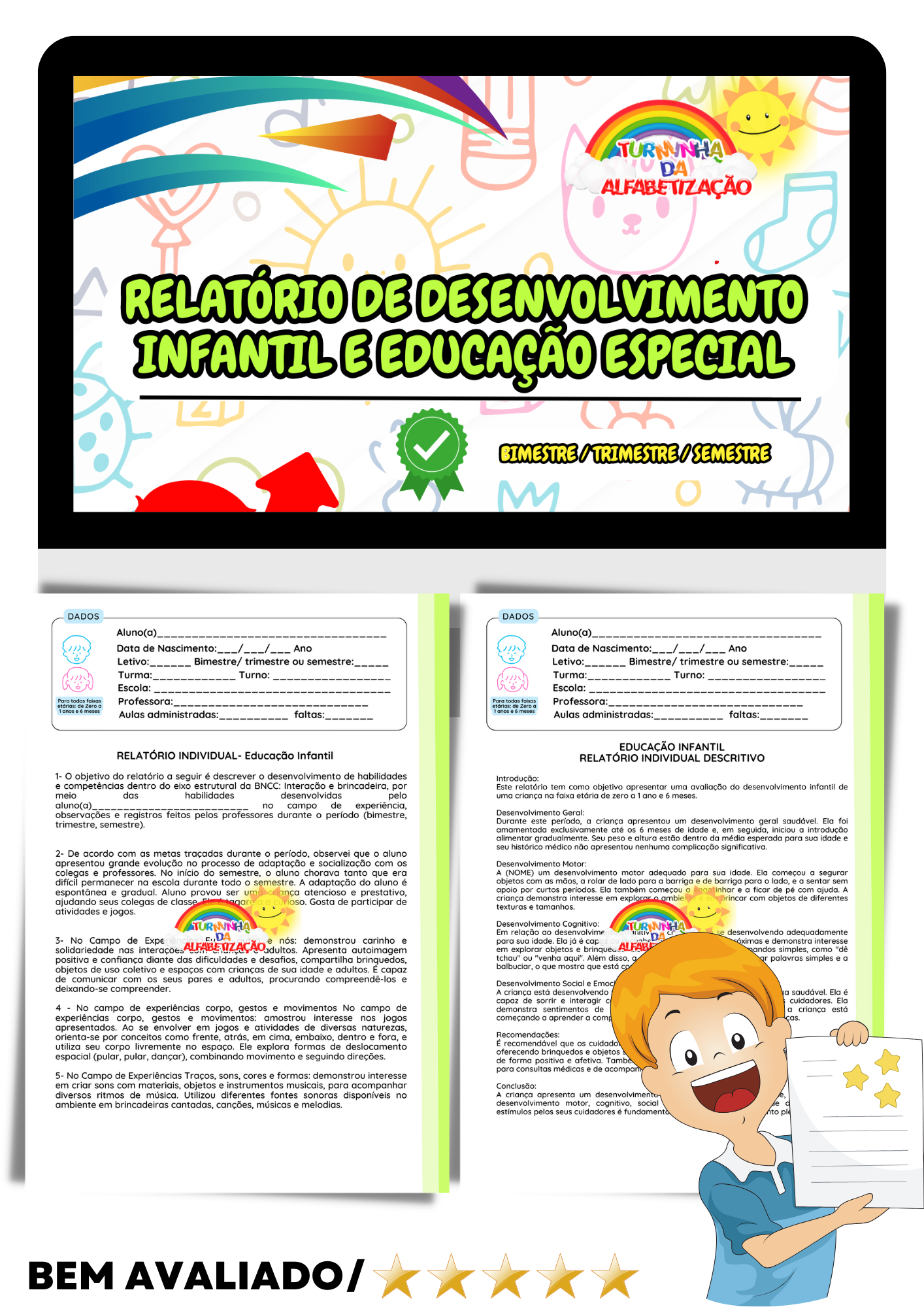RELATÓRIO DE DESENVOLVIMENTO INFANTIL E EDUCAÇÃO ESPECIAL (3)