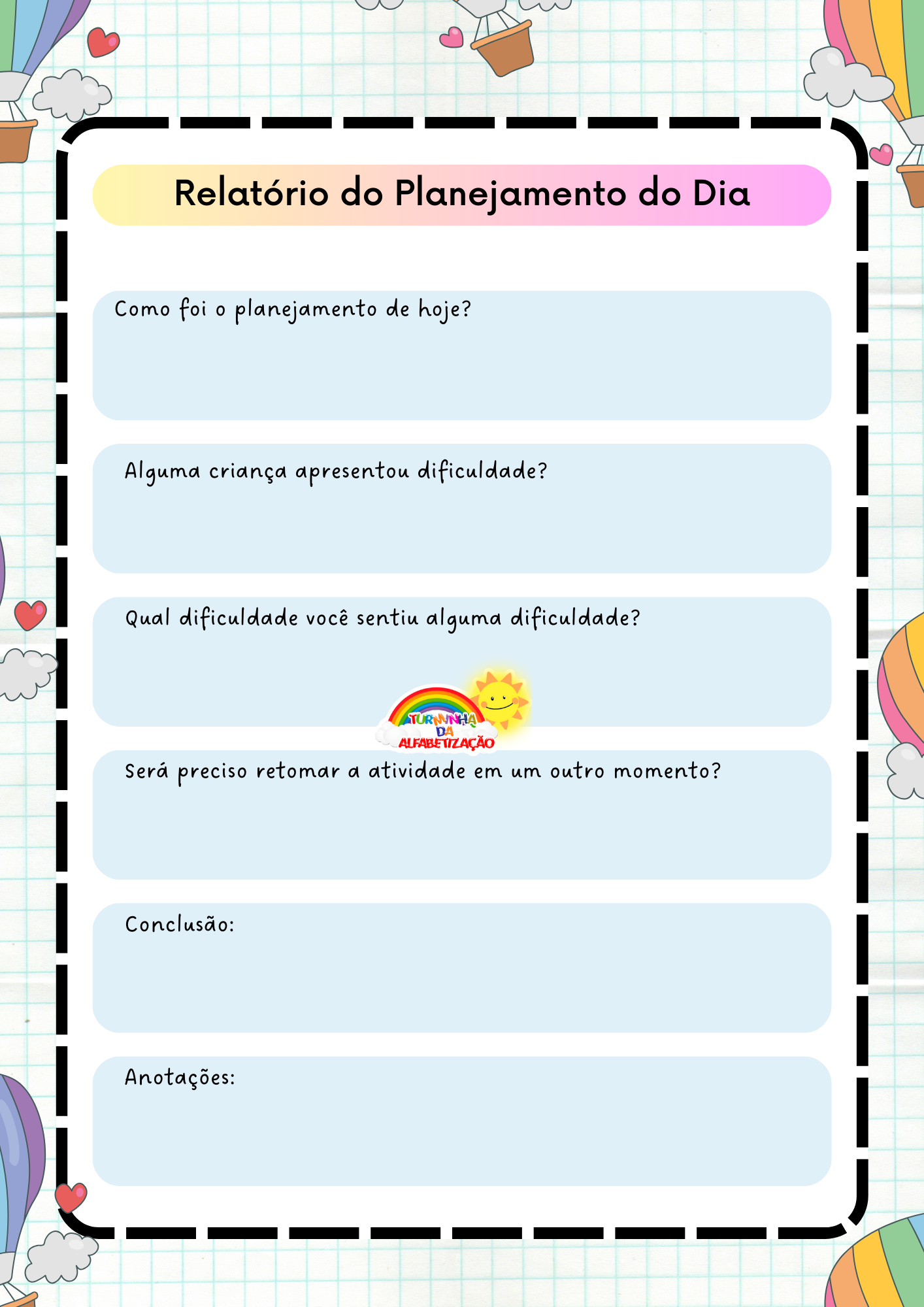 DIÁRIO DE BORDO - MINHA TURMA 📚✨ - Imagem 8