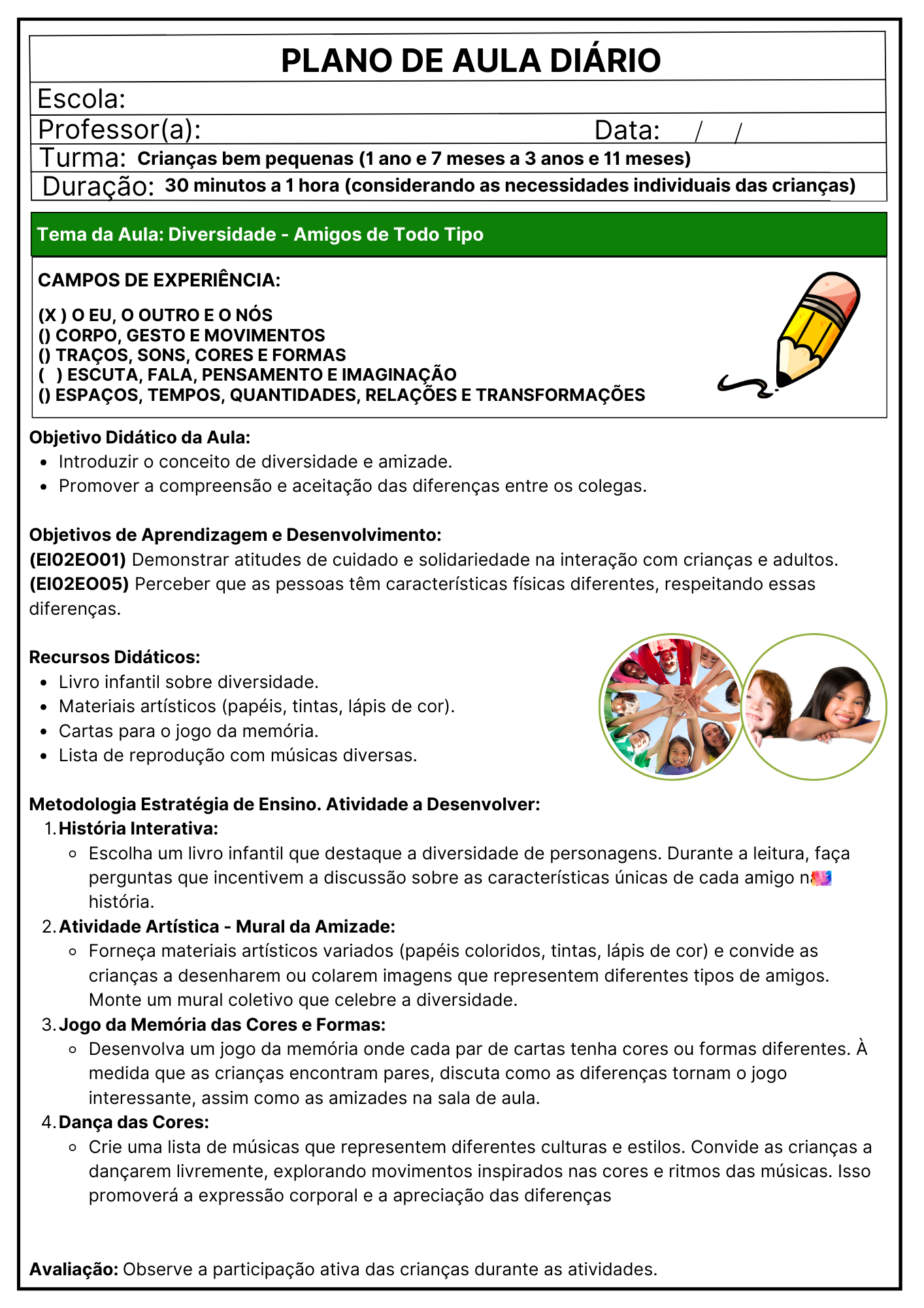PLANEJAMENTOS DE AULAS DIÁRIOS - MATERNAL 1 E 2 📚⭐✏️ - Imagem 15