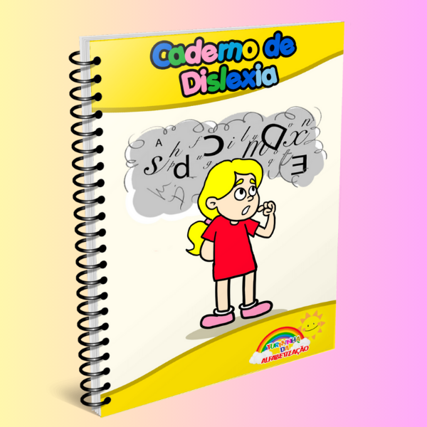 CADERNO DE DISLEXIA🧩✏️