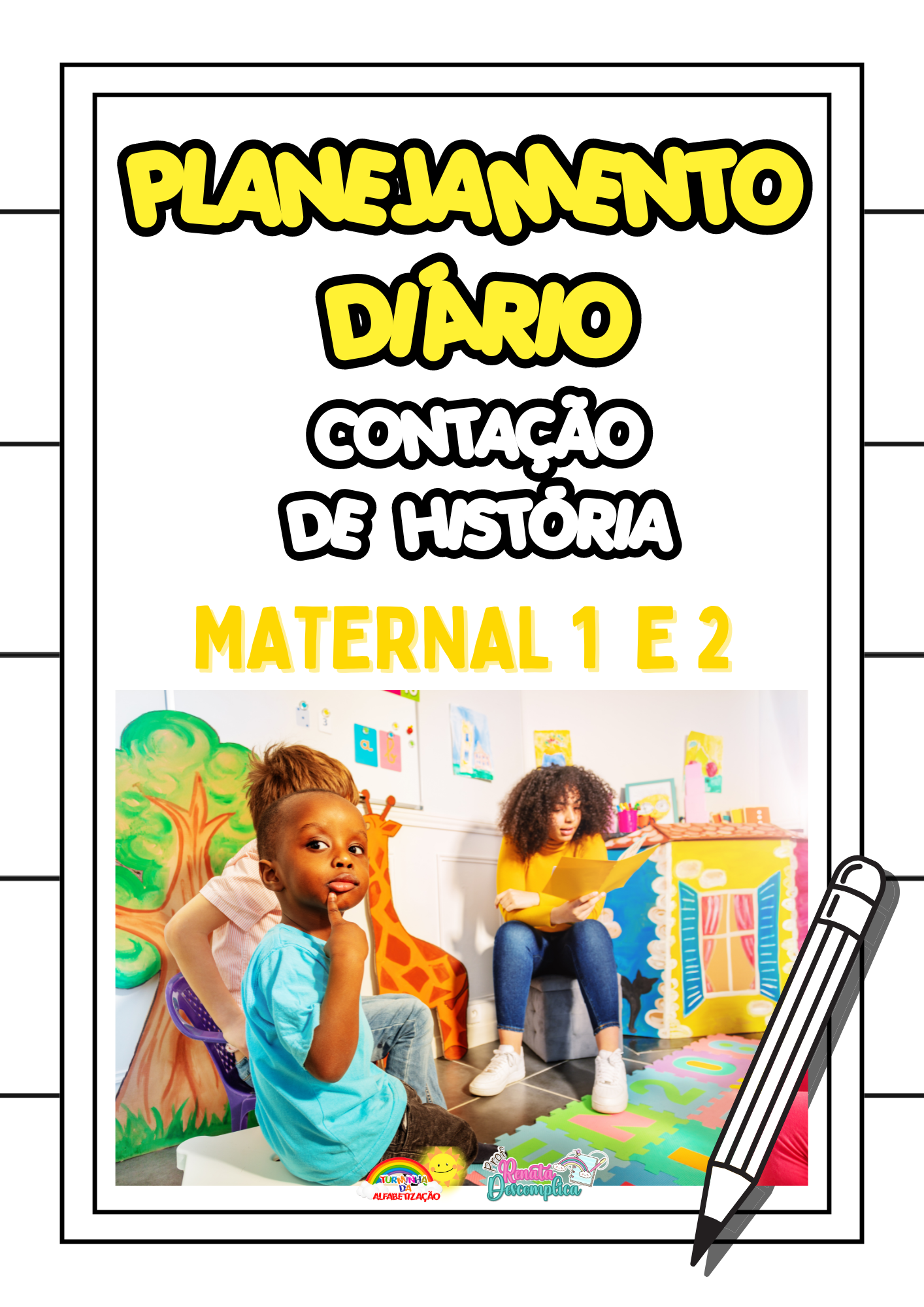 PLANEJAMENTOS DE AULAS DIÁRIOS - MATERNAL 1 E 2 📚⭐✏️ - Imagem 6