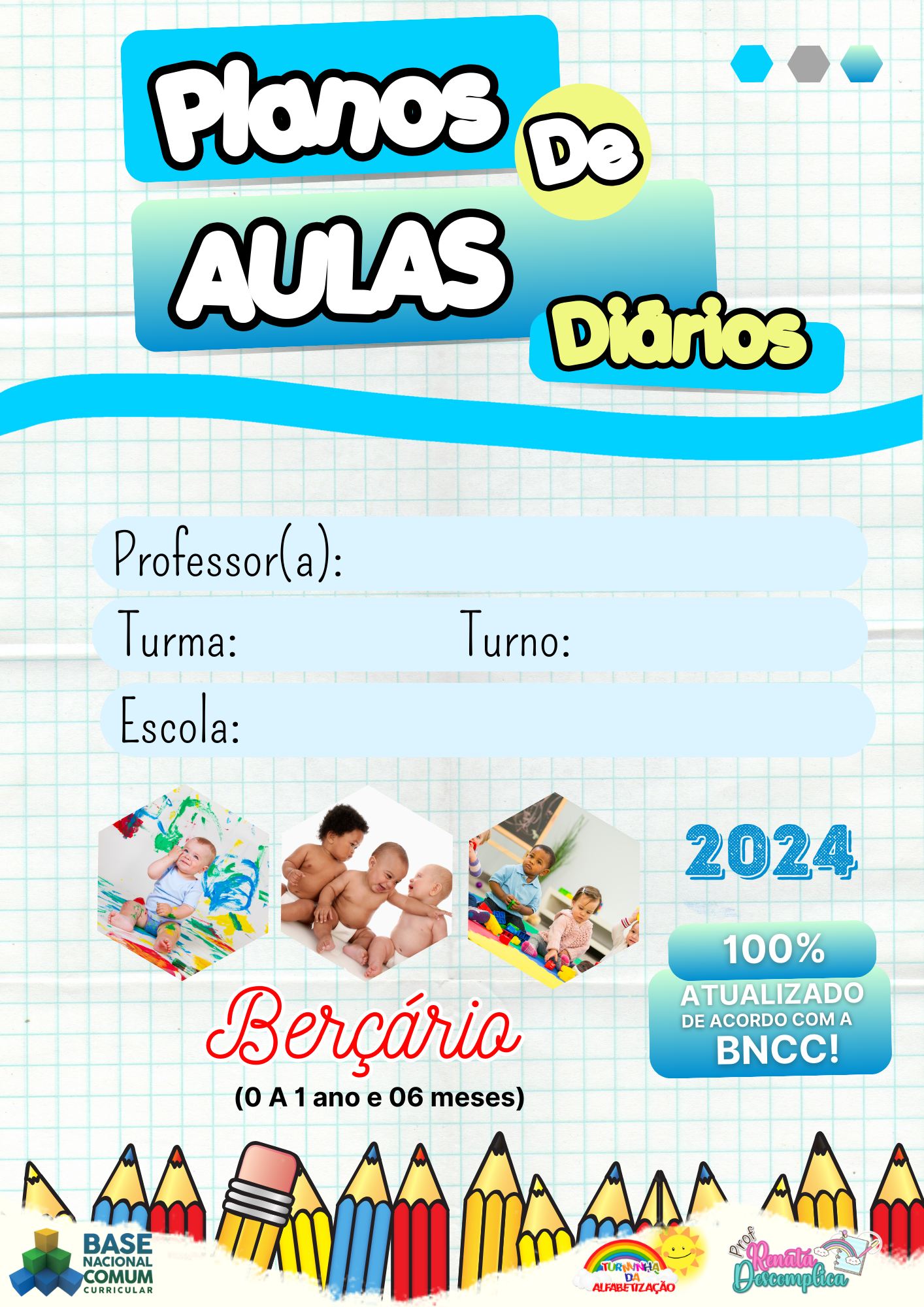PLANEJAMENTOS DE AULAS - BERÇÁRIO I E II.📚⭐✏️ - Imagem 2