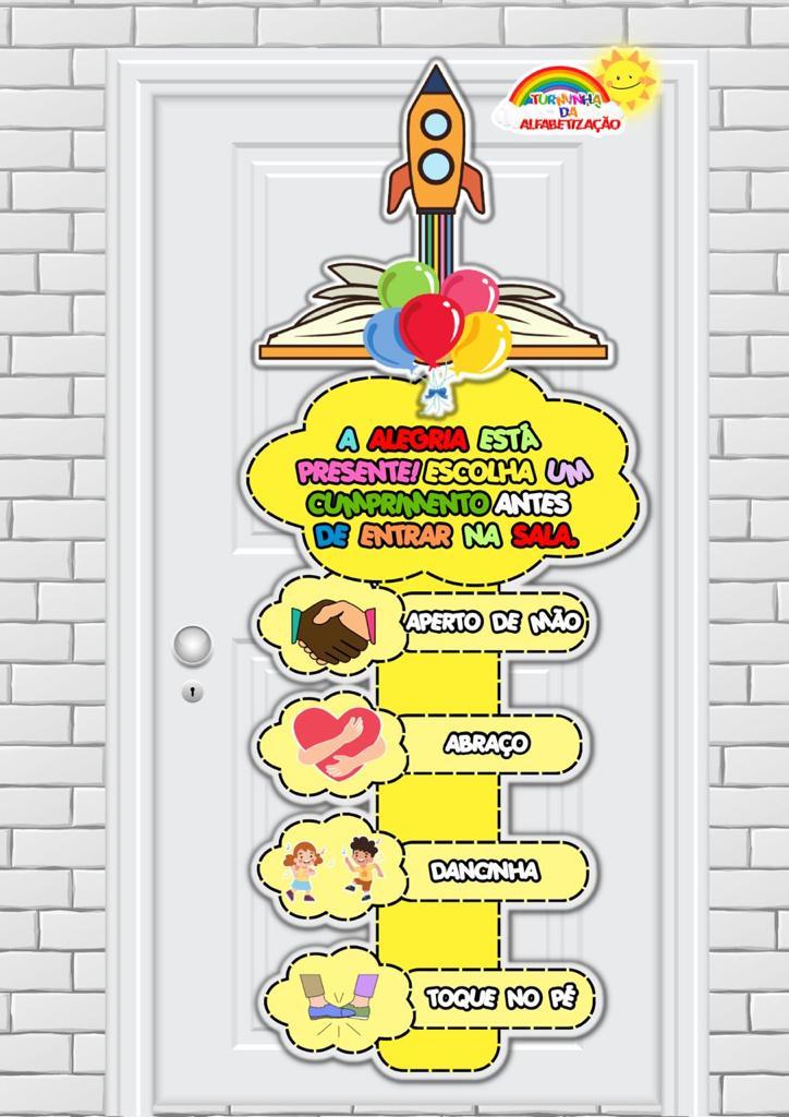 PAINEL INTERATIVO CUMPRIMENTO DA ALEGRIA!😁🎉 - Imagem 3