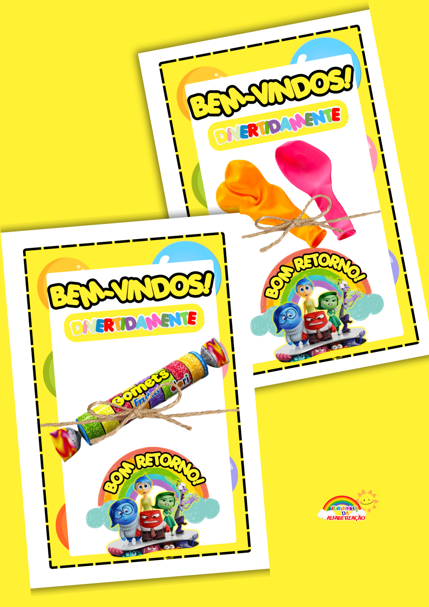 💖💚🧡 CARTÕES PARA VOLTA ÀS AULAS 💙❤️💛 - Imagem 3