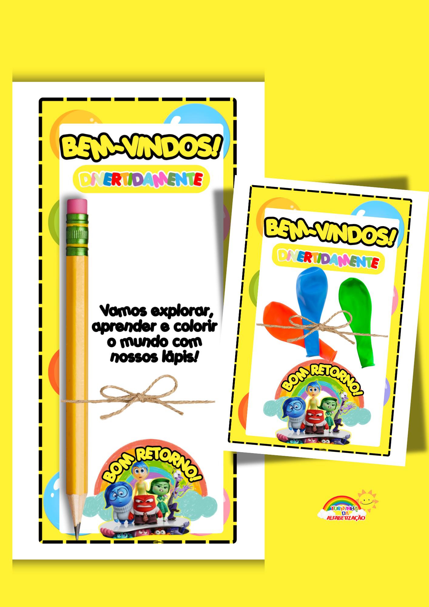 💖💚🧡 CARTÕES PARA VOLTA ÀS AULAS 💙❤️💛 - Imagem 4