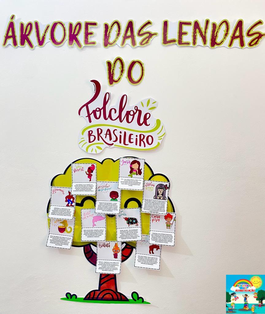 ÁRVORE DAS LENDAS DO FOLCLORE BRASILEIRO - Imagem 6