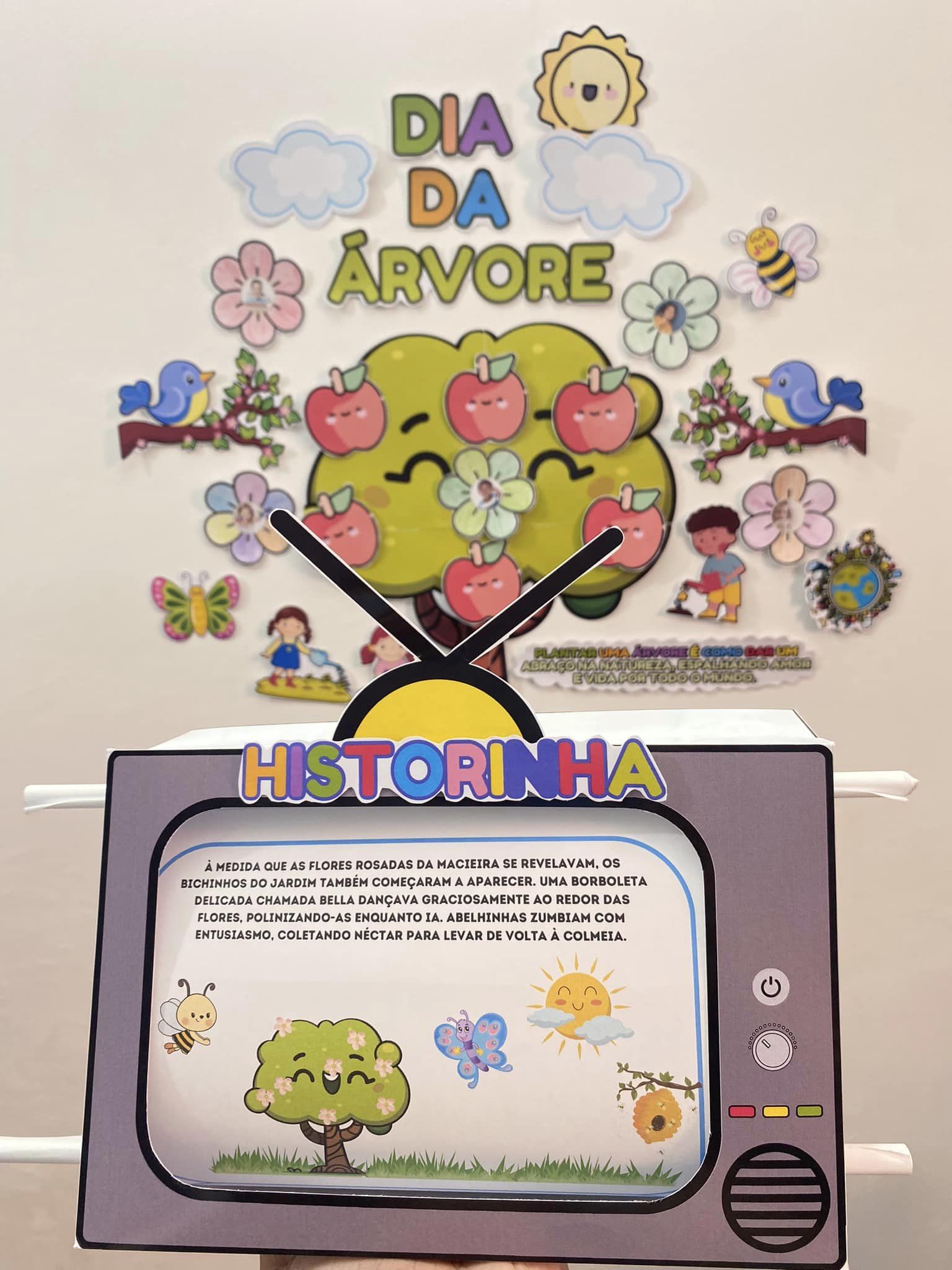 PAINEL DIA DA ÁRVORE + HISTORINHA INTERATIVA NA TV - Imagem 5