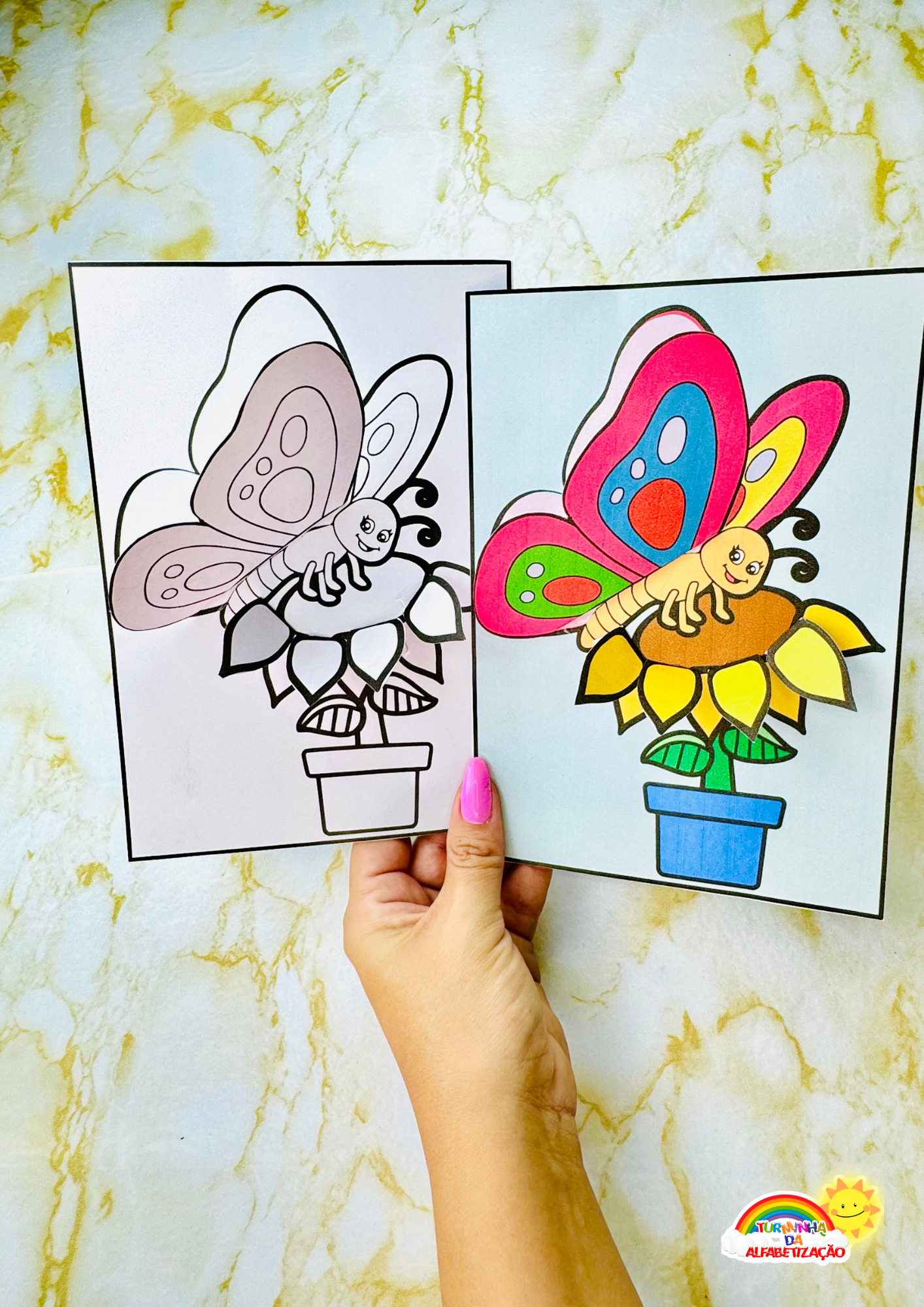 🌸 ATIVIDADE FLORZINHA NA PRIMAVERA 🌸