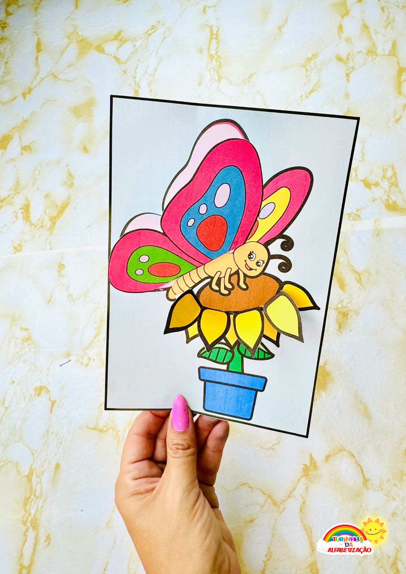 🌸 ATIVIDADE FLORZINHA NA PRIMAVERA 🌸 - Imagem 3