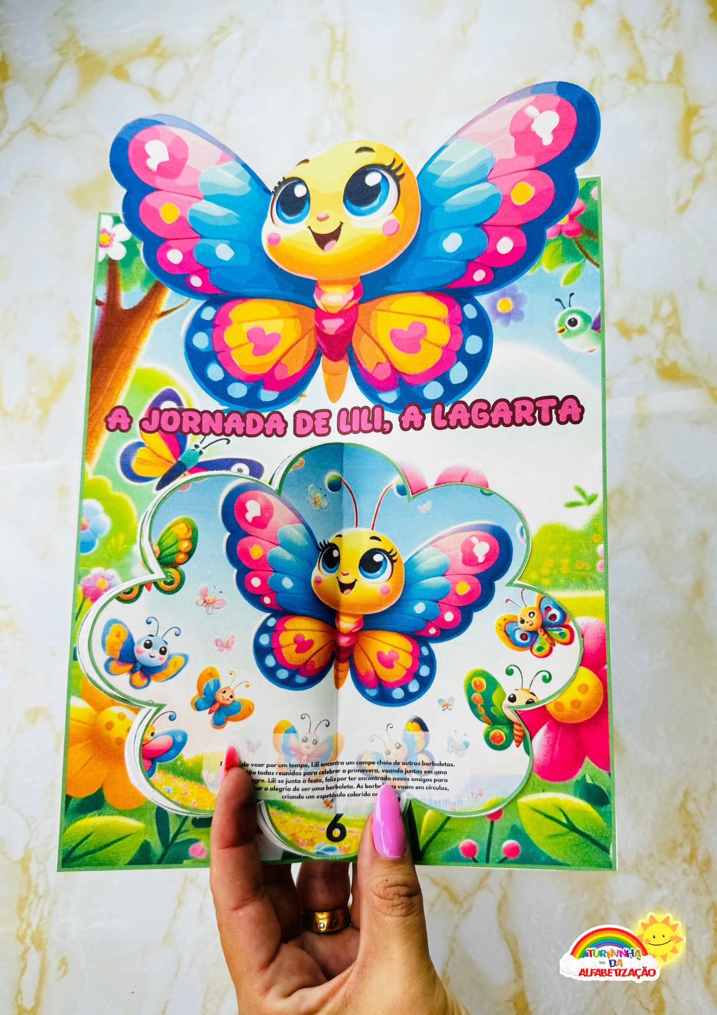 HISTORINHA LILI PRIMAVERA 🦋✨ - Imagem 3