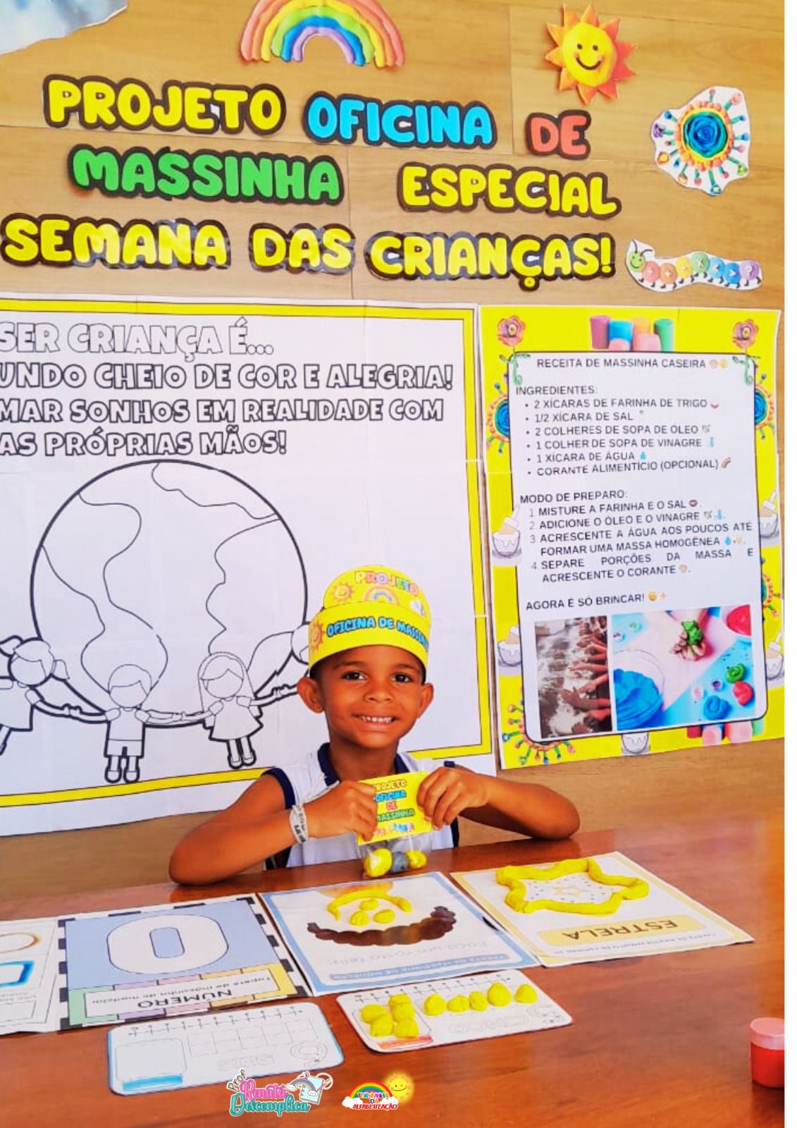 🎨 Projeto Oficina de Massinha Especial - Dia das Crianças 🎉 - Imagem 5