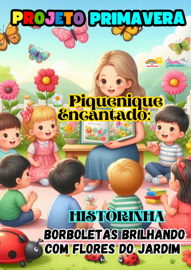 PLANO DE AULA Piquenique Encantado Borboletas Brilhando com Flores do Jardim 🌸🦋 (5)