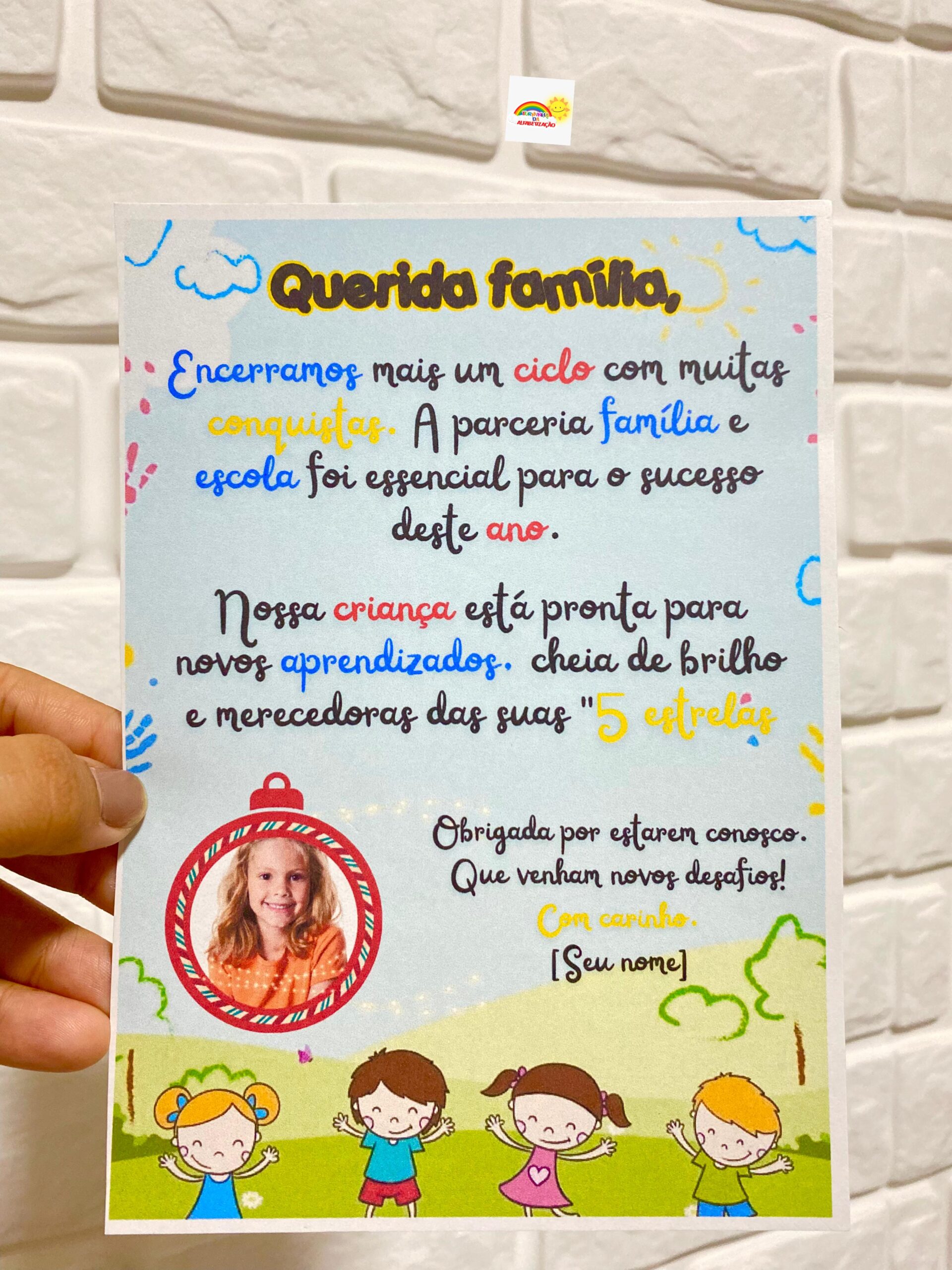 🌟 LEMBRANCINHA FINAL DE ANO - FAMÍLIA & ESCOLA 🌟 - Imagem 3