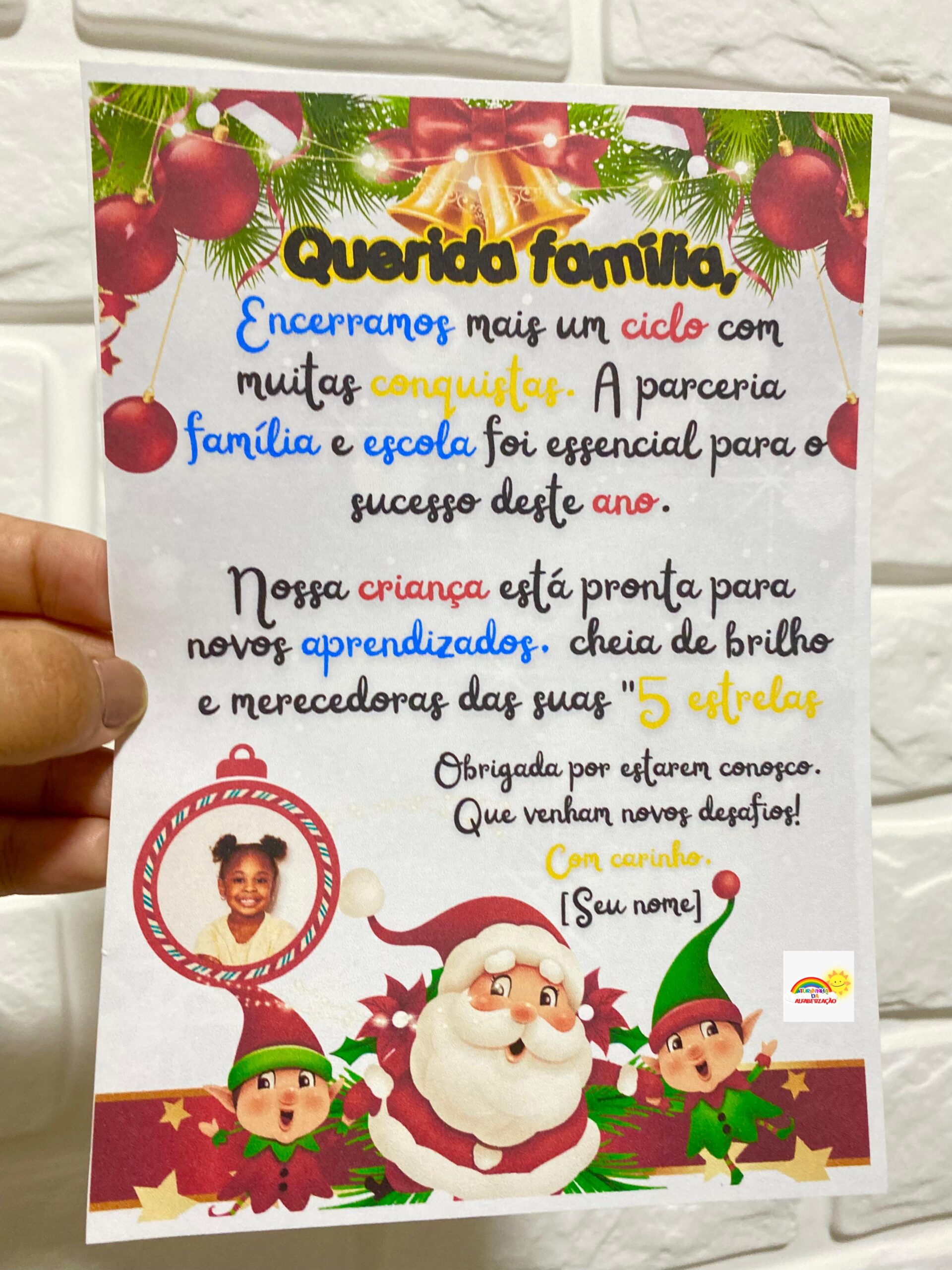 🌟 LEMBRANCINHA FINAL DE ANO - FAMÍLIA & ESCOLA 🌟 - Imagem 10