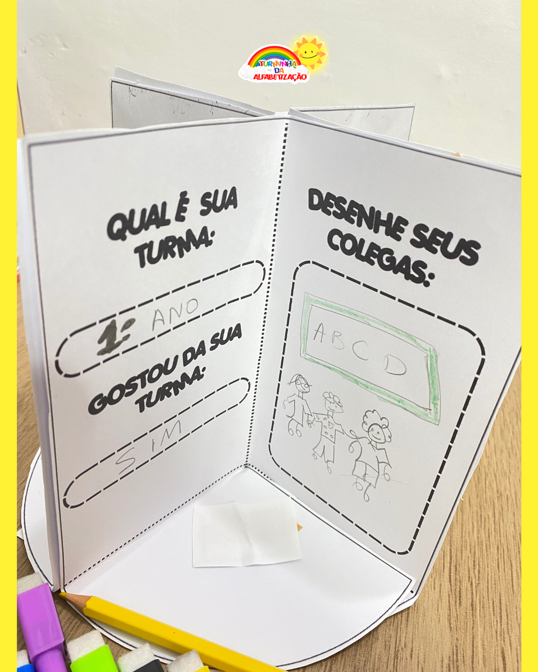 🎉 DIORAMA 3D: IDENTIDADE, ACOLHIMENTO E ADAPTAÇÃO NA VOLTA ÀS AULAS! 🌟✏️ - Imagem 12