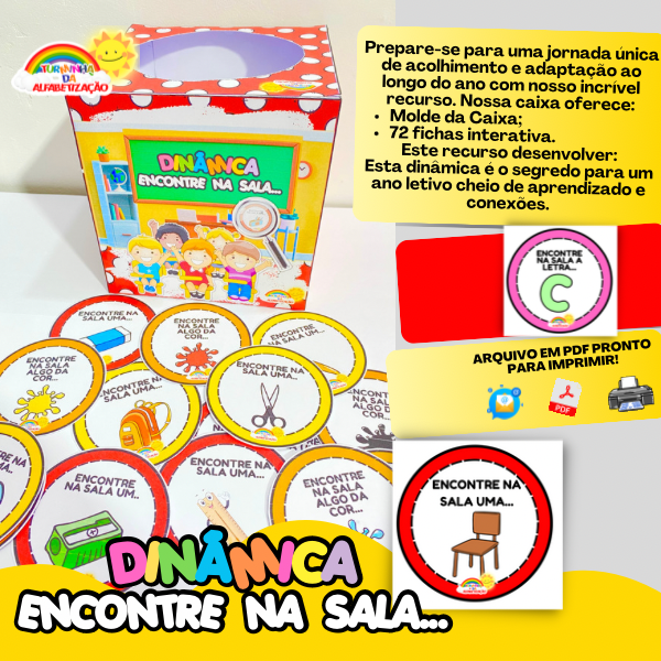 CAIXA DINÂMICA: ENCONTRE NA SALA – ACOLHIMENTO E INTEGRAÇÃO DURANTE O ANO LETIVO