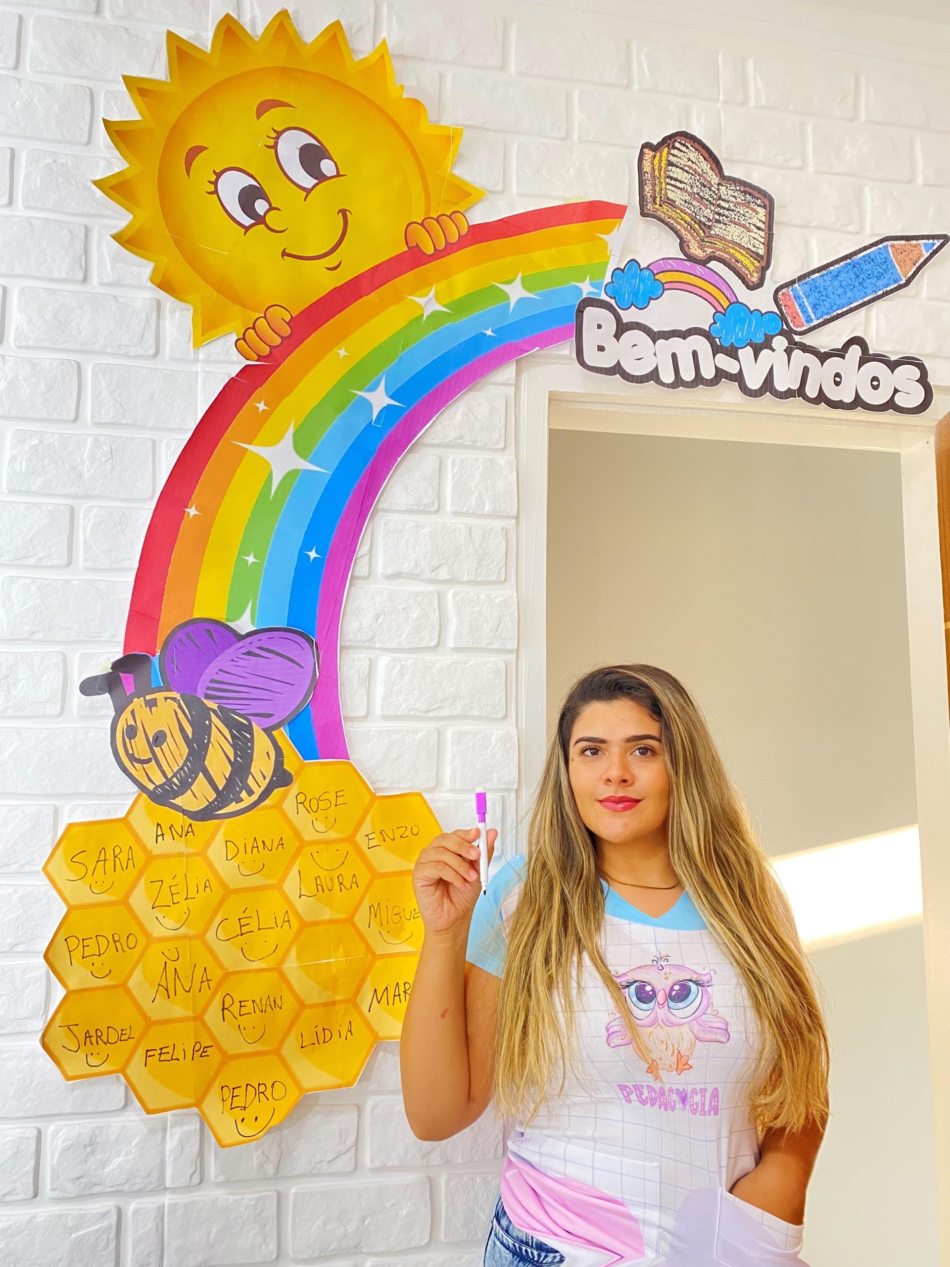 ✨ PAINEL VOLTA ÀS AULAS – TEMA ESCOLA ✨🏫 - Imagem 17