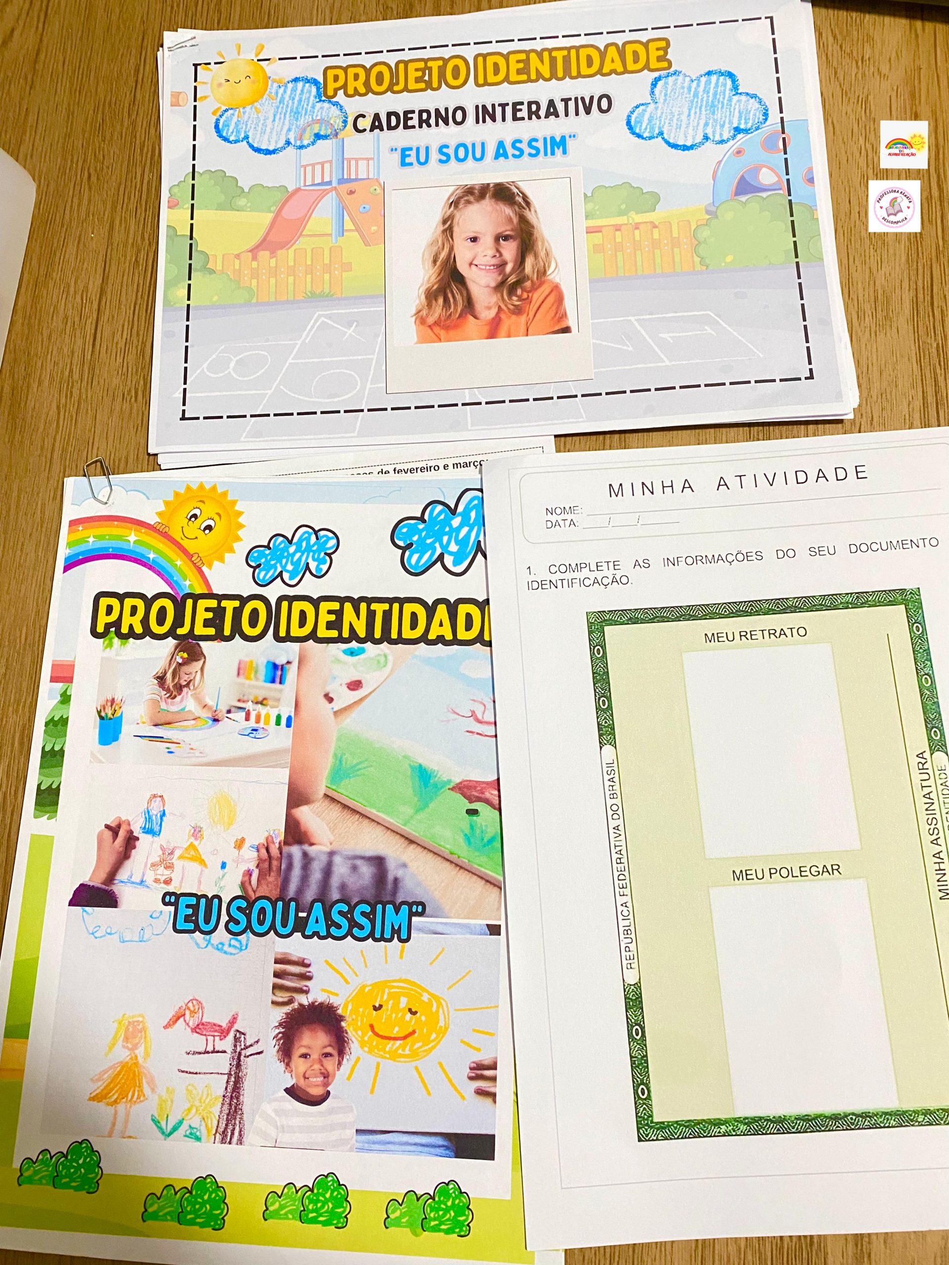 🌟 PROJETO IDENTIDADE + CADERNO INTERATIVO: EU SOU ASSIM 🌟 - Imagem 8