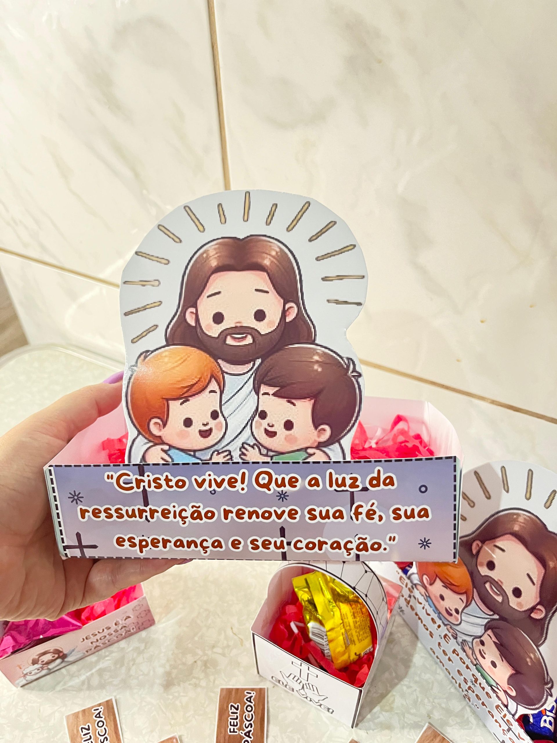 Kit de Lembrancinhas de Páscoa Cristã - Imagem 4