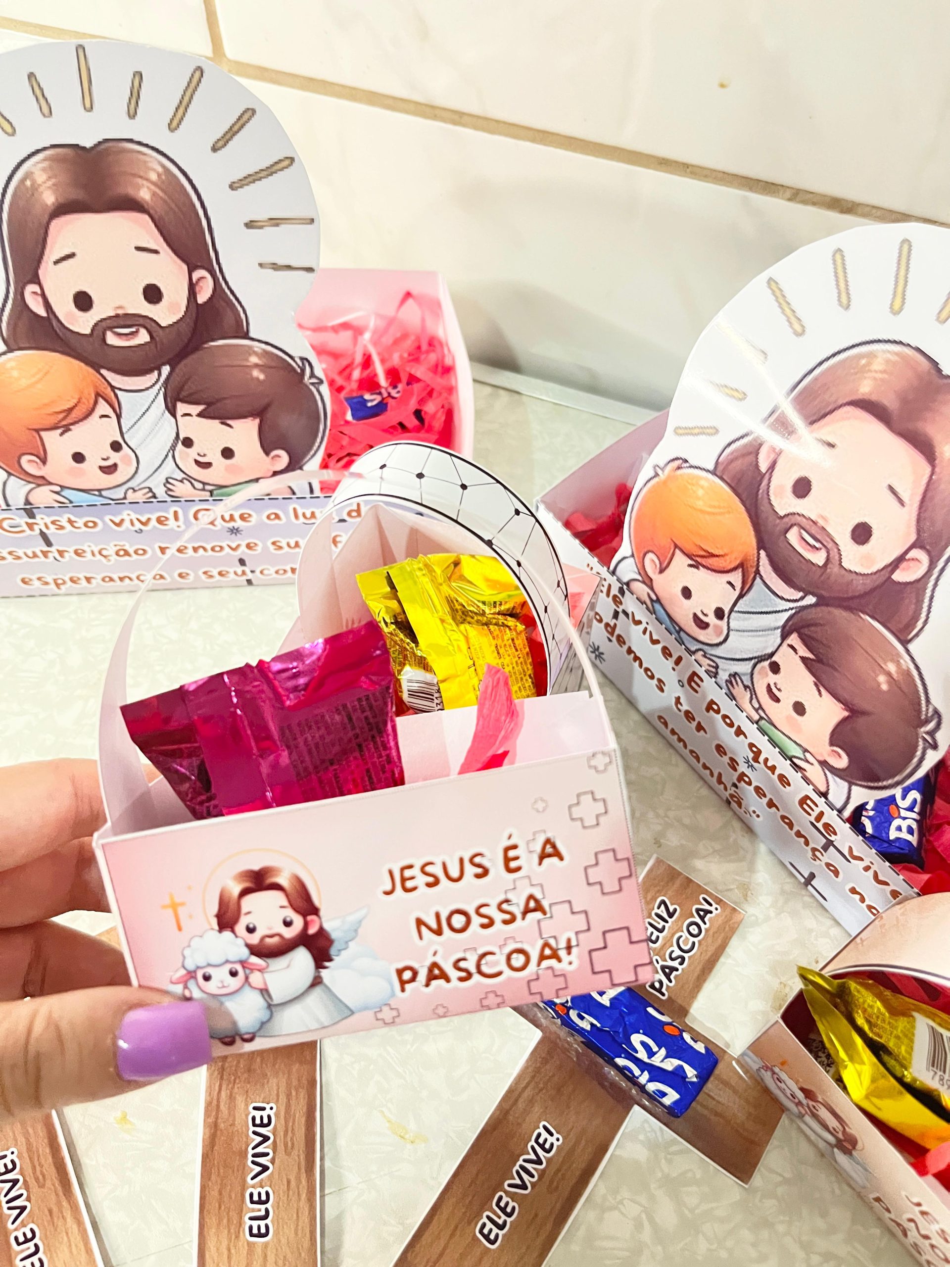 Kit de Lembrancinhas de Páscoa Cristã - Imagem 5
