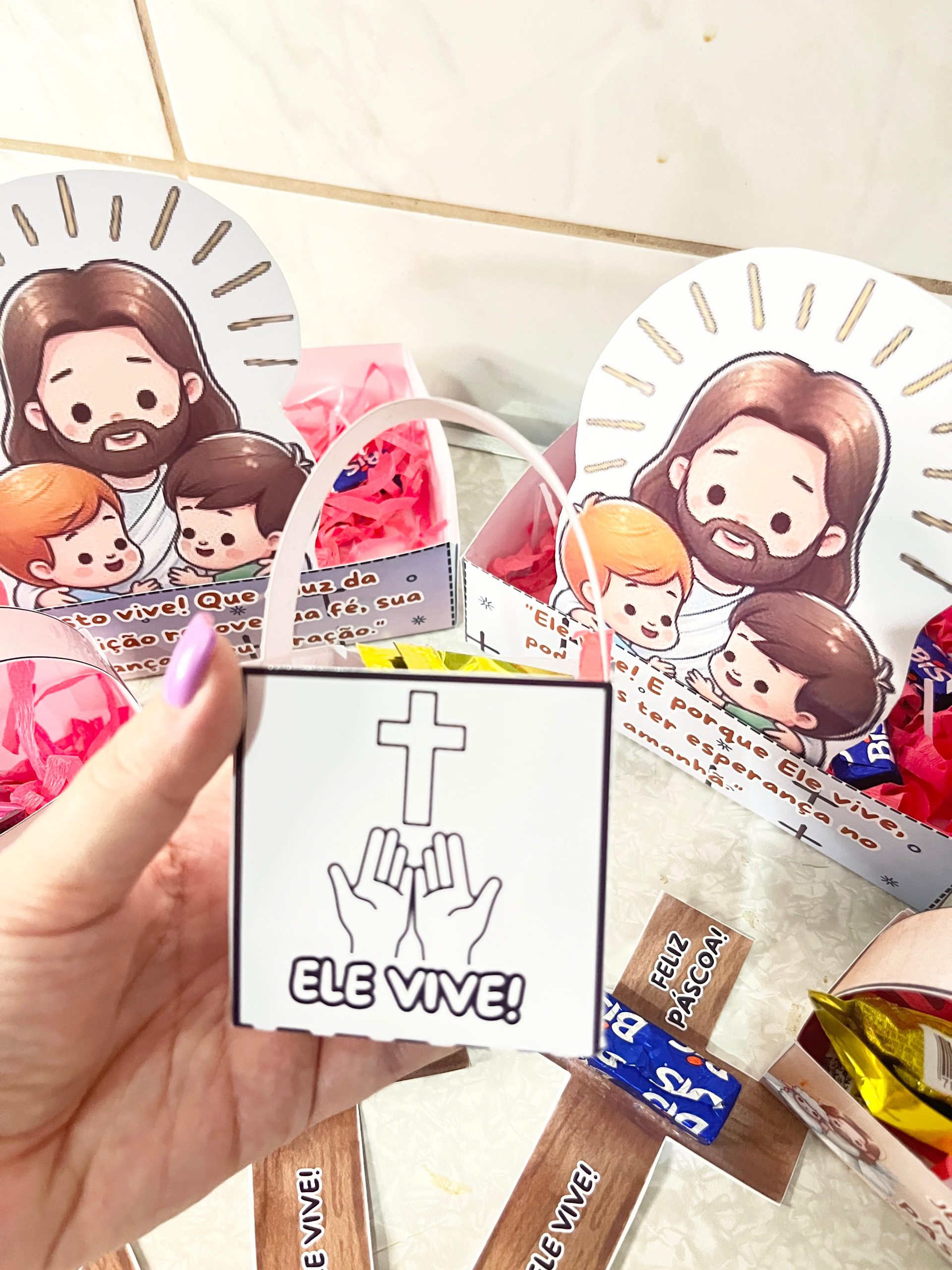 Kit de Lembrancinhas de Páscoa Cristã - Imagem 3
