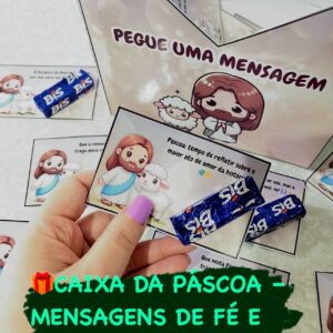 🎁CAIXA DA PÁSCOA – MENSAGENS DE FÉ E ESPERANÇA!