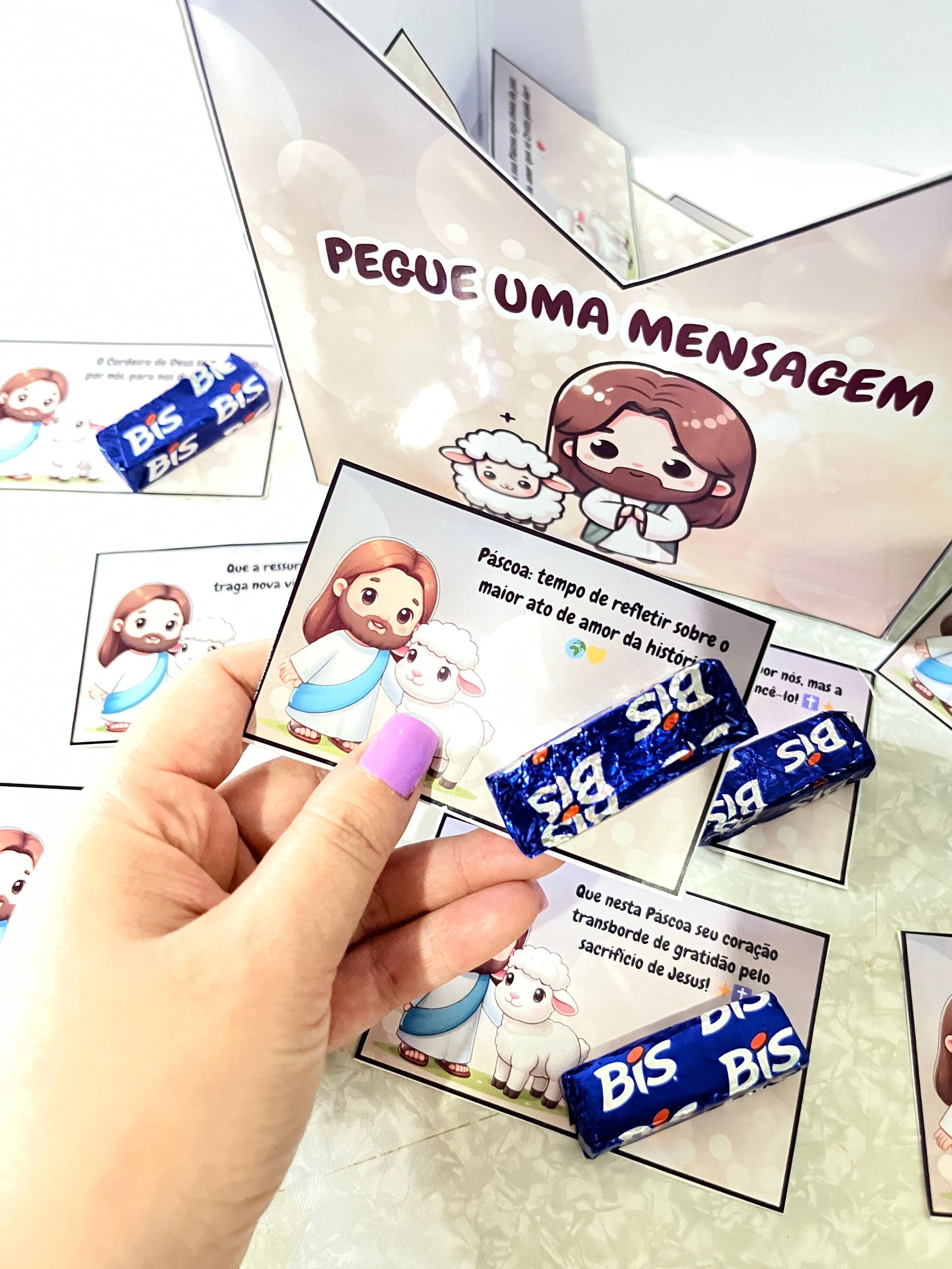 🎁CAIXA DA PÁSCOA – MENSAGENS DE FÉ E ESPERANÇA! - Imagem 3