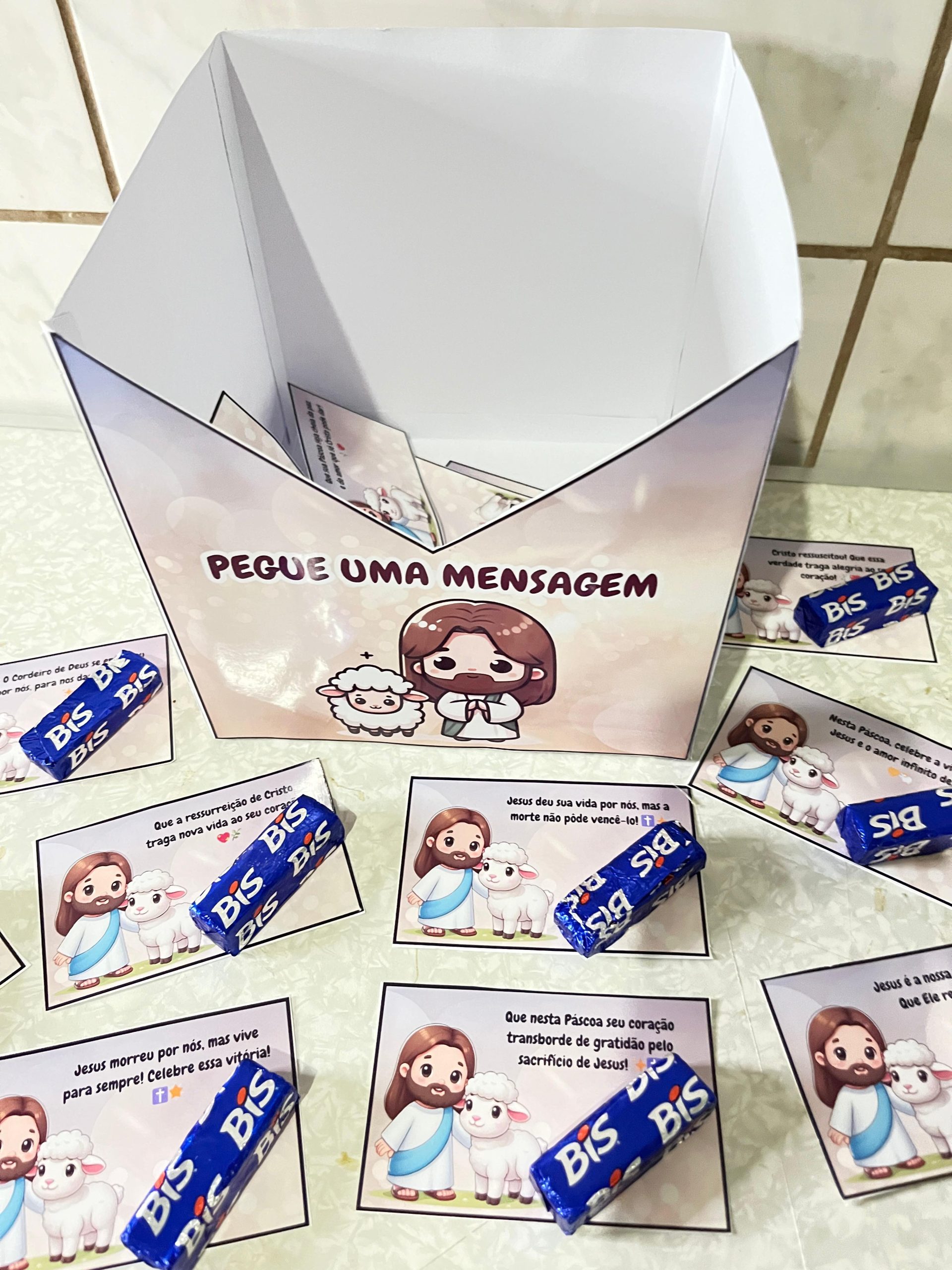 🎁CAIXA DA PÁSCOA – MENSAGENS DE FÉ E ESPERANÇA! - Imagem 6