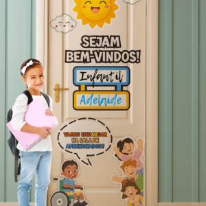 PAINEL DE PORTA - TEMA CRIANÇAS