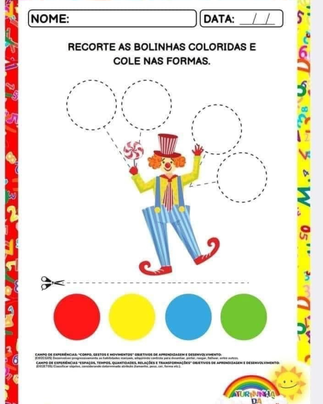ATIVIDADES LÚDICAS – MATERNAL E PRÉ-ESCOLA - Imagem 5