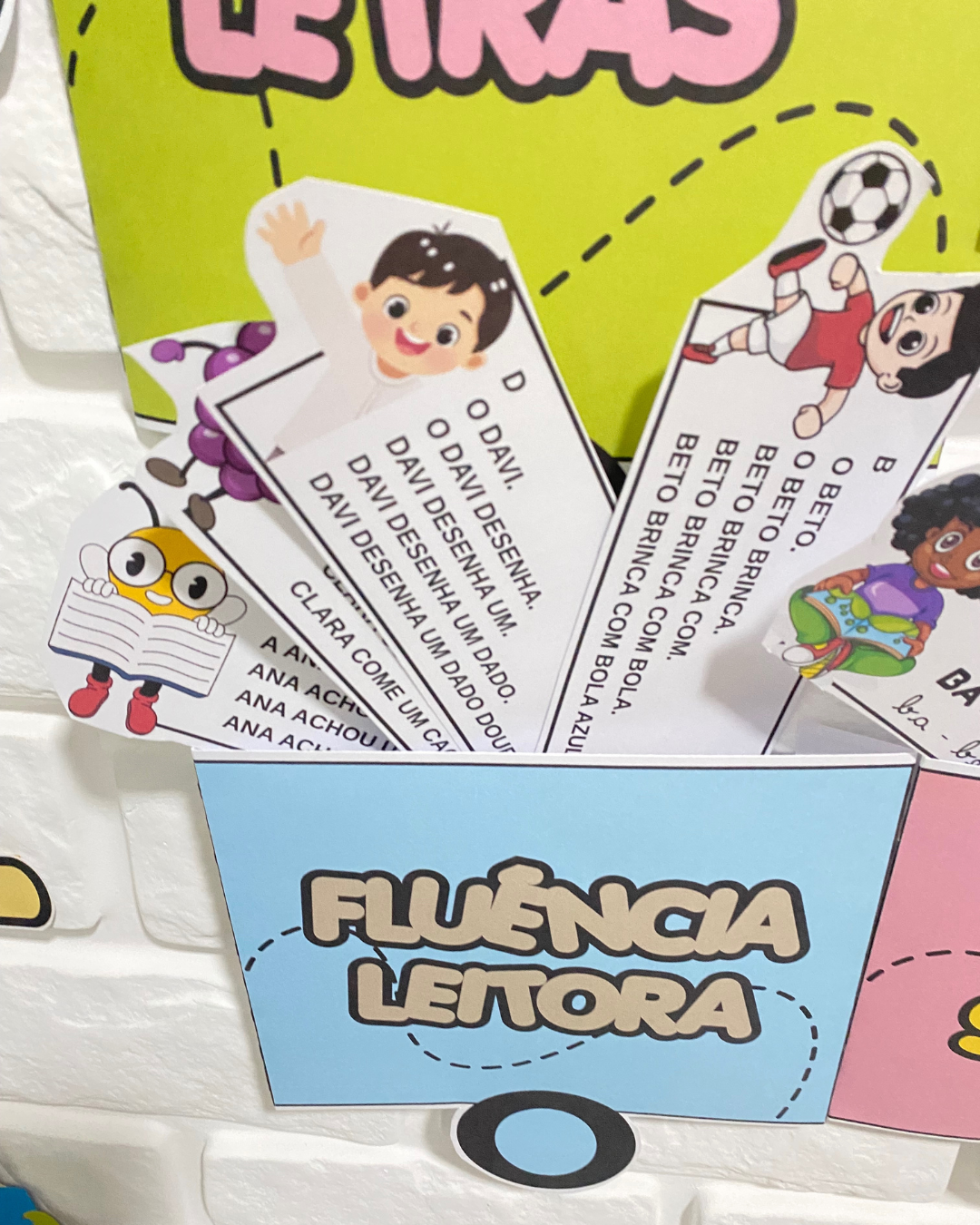 CANTINHO DA LEITURA + PROJETO PEDAGÓGICO - Teatrinho do Leitor do Dia! - Imagem 12