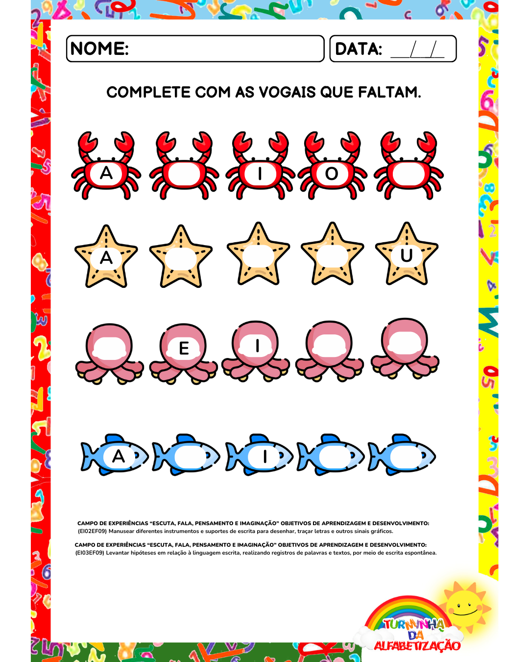ATIVIDADES LÚDICAS – MATERNAL E PRÉ-ESCOLA - Imagem 13