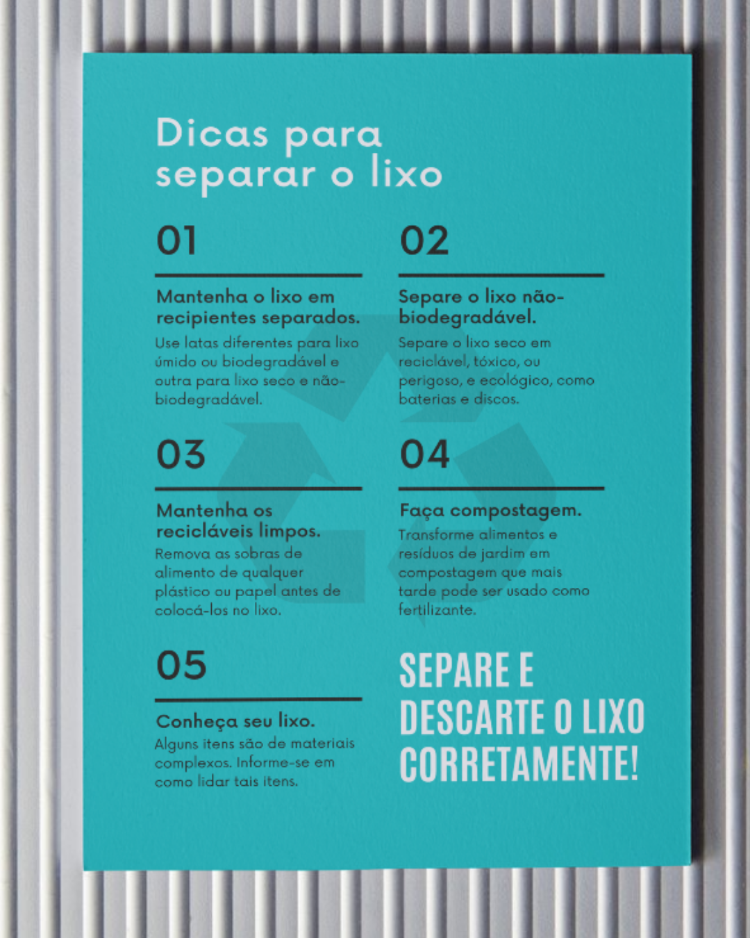 PROJETO RECICLAR É DIVERTIDO! - Imagem 4
