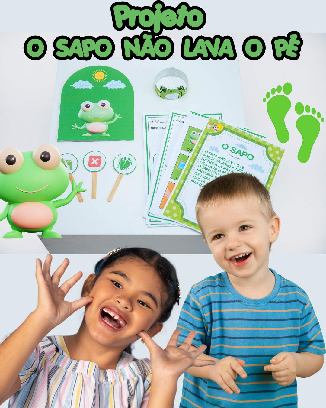 PROJETO O SAPO NÃO LAVA O PÉ - Imagem 4