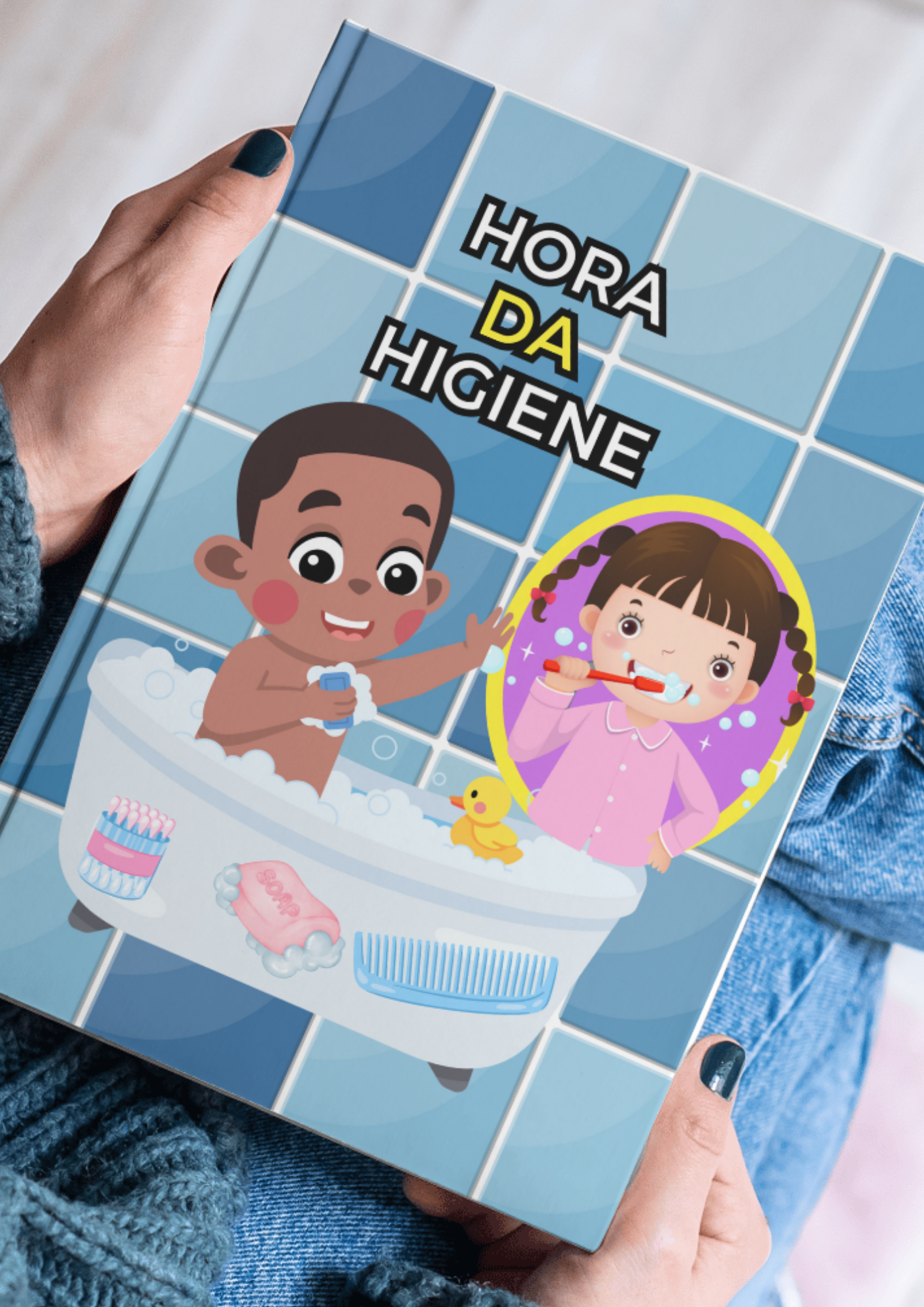 🛁🦷 LUVA HORA DA HIGIENE - Imagem 2