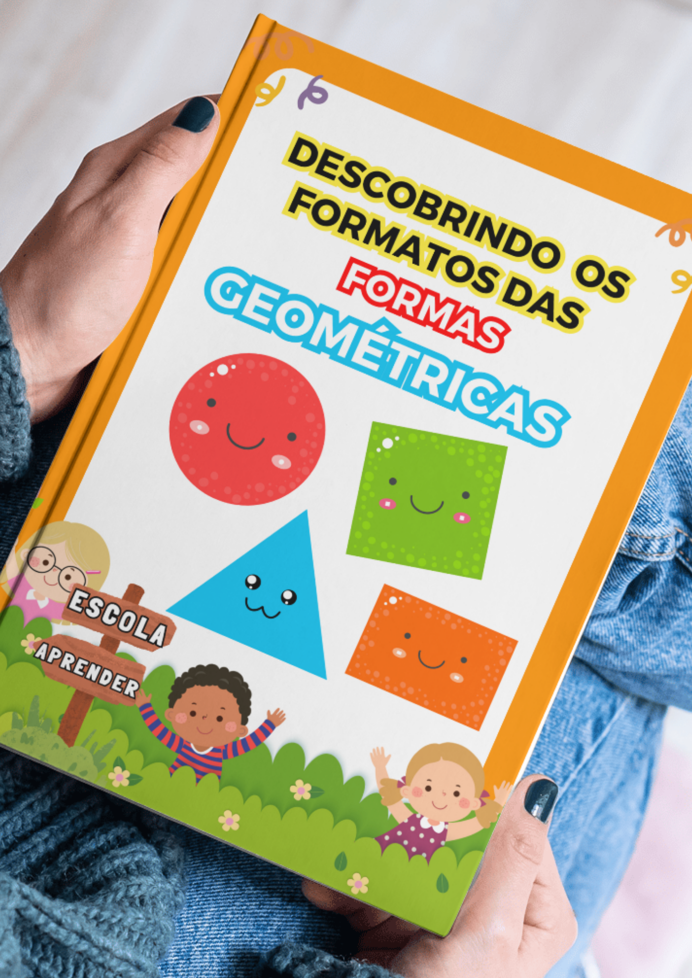 Historinha DESCOBRINDO OS FORMATOS DAS FORMAS GEOMÉTRICAS - Imagem 3
