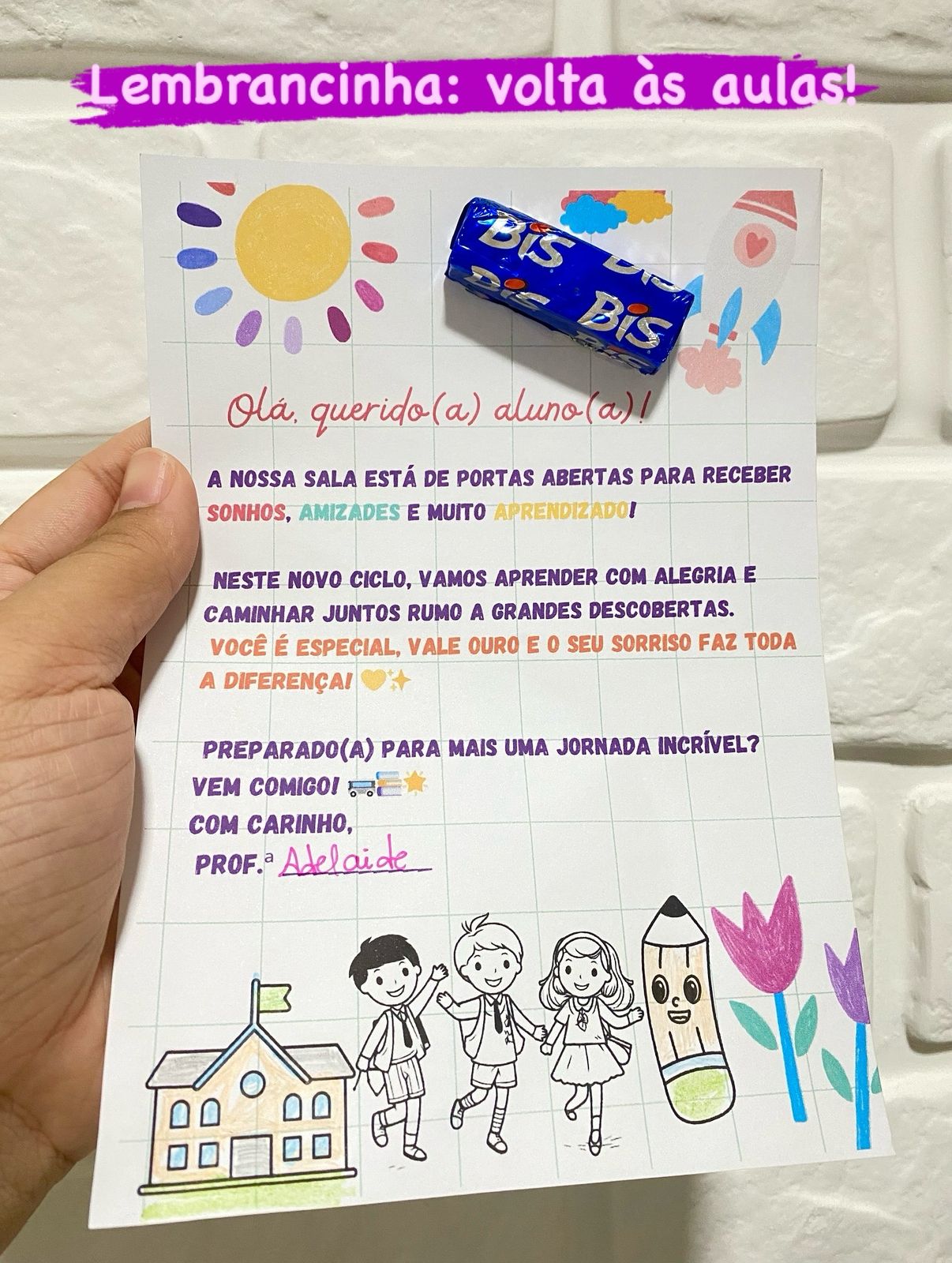 PAINEL DE VOLTA ÀS AULAS – SEJAM BEM-VINDOS! - Imagem 5