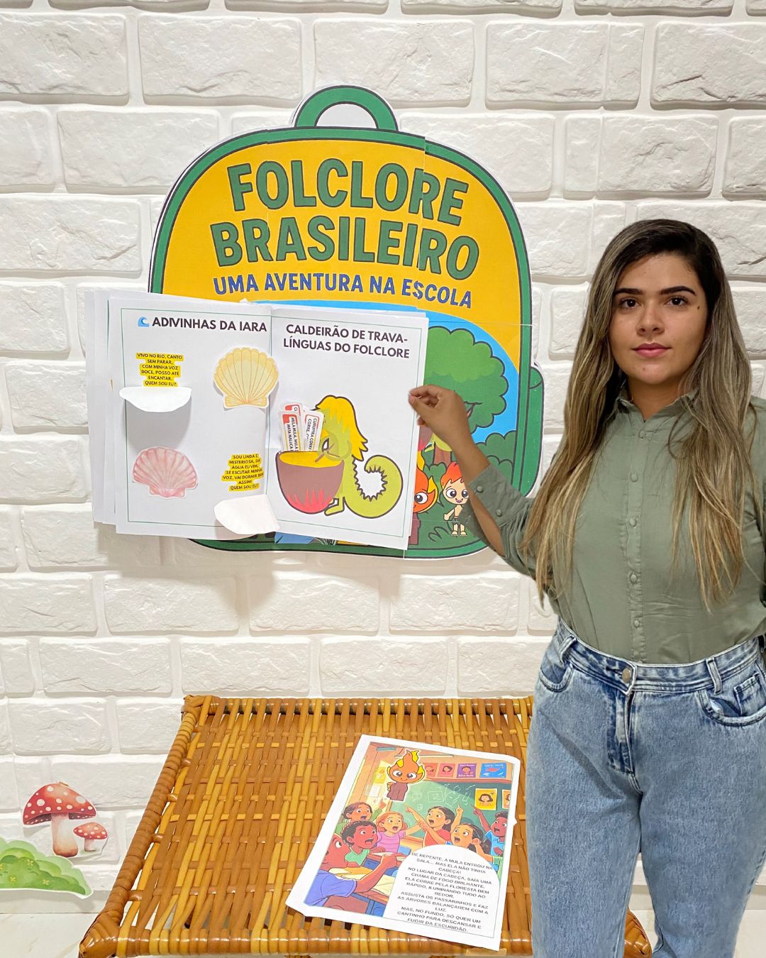 FOLCLORE BRASILEIRO NA MOCHILA: UMA AVENTURA NA ESCOLA! - Imagem 8