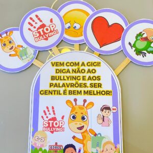 Historinha VEM COM A GIGI! Diga não ao bullying e aos palavrões. Ser gentil é bem melhor!