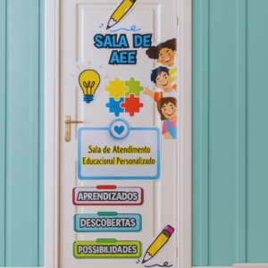 PAINEL DE PORTA – SALA AEE