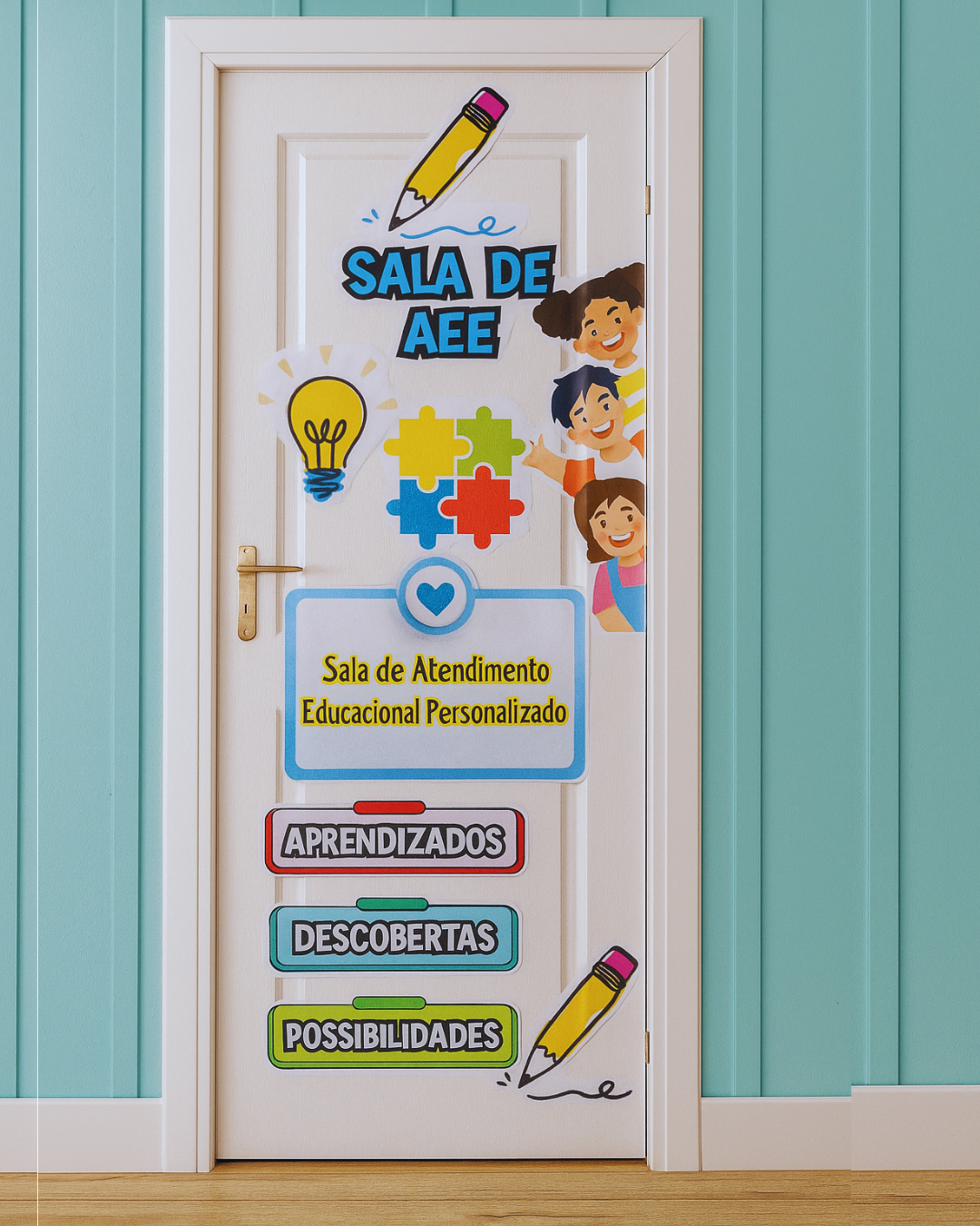 PAINEL DE PORTA – SALA AEE
