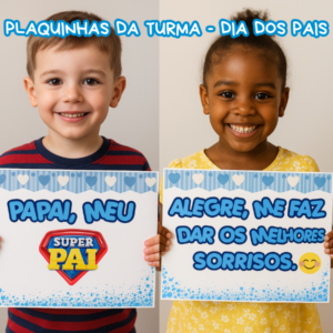PLAQUINHAS ENCANTADORAS DIA DOS PAIS