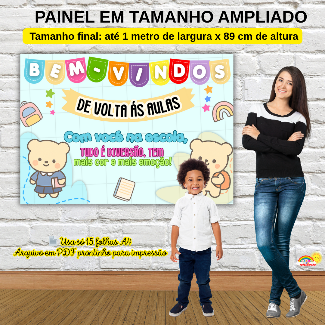 Painel Bobbie Goods – Volta às Aulas - Imagem 2